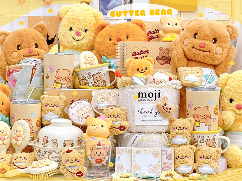 Team Butter Bear quá đỗi cute