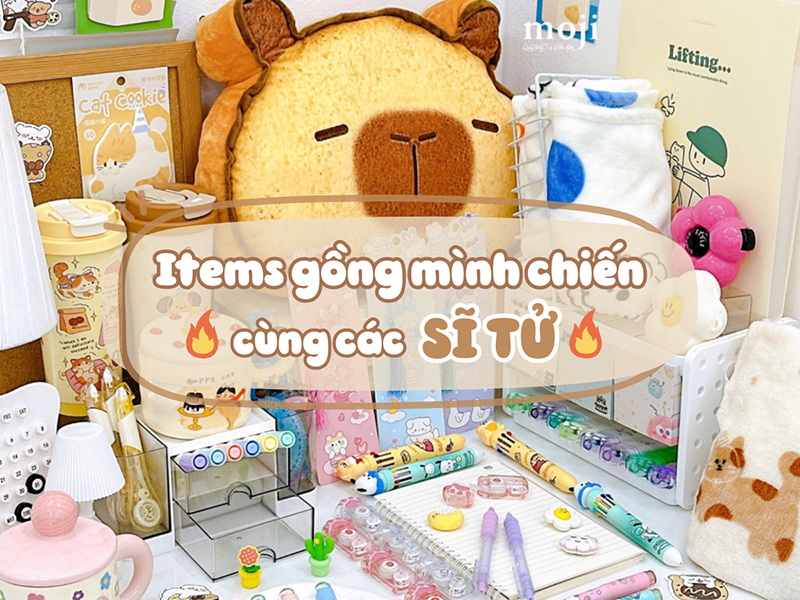 Vượt vũ môn không khó với loạt items hỗ trợ mùa thi