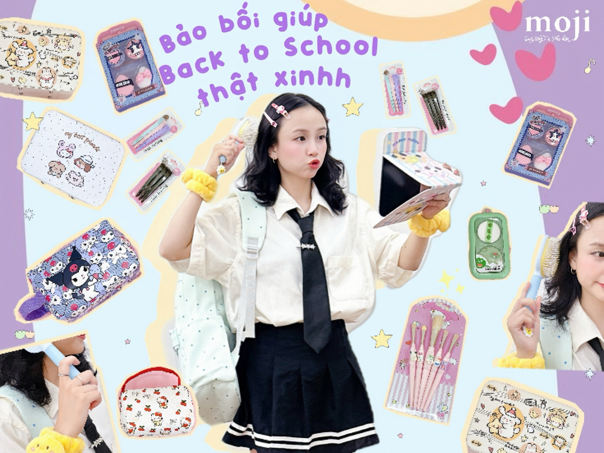 Bảo bối giúp Back to school thật xinh