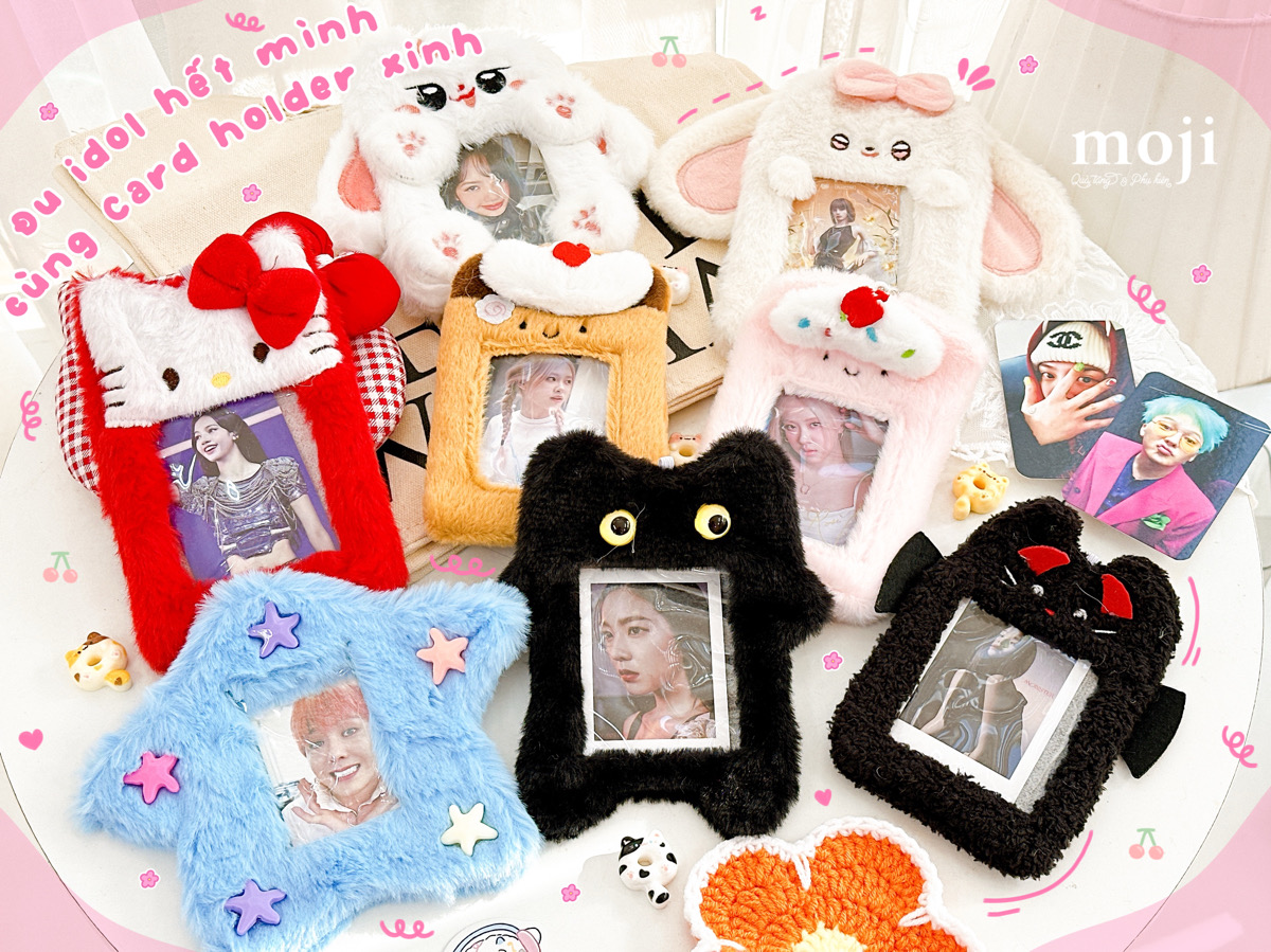 Card holder xinh - Đu idol hết mình
