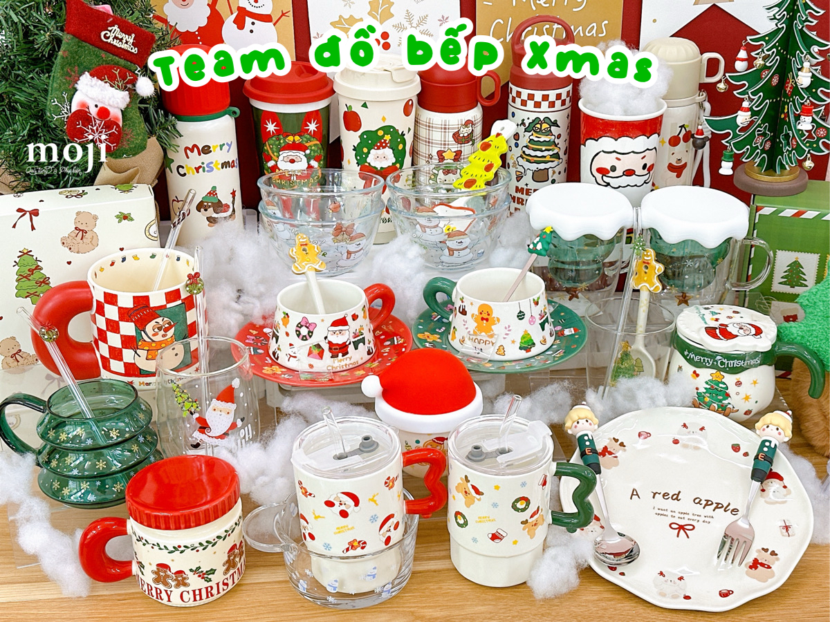 🎄 ĐỒ BẾP XMAS XINH CỠ NÀY MÍ CẬU ĐÃ CÓ CHƯA? 🎄