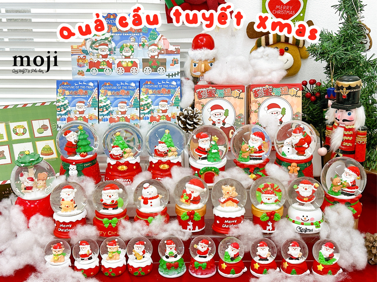 Quả cầu tuyết Xmas 2025