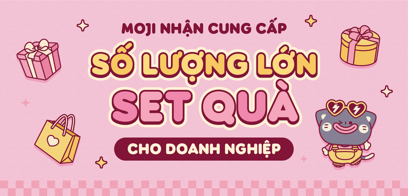 MOJI NHẬN CUNG CẤP SỐ LƯỢNG LỚN SET QUÀ CHO DOANH NGHIỆP