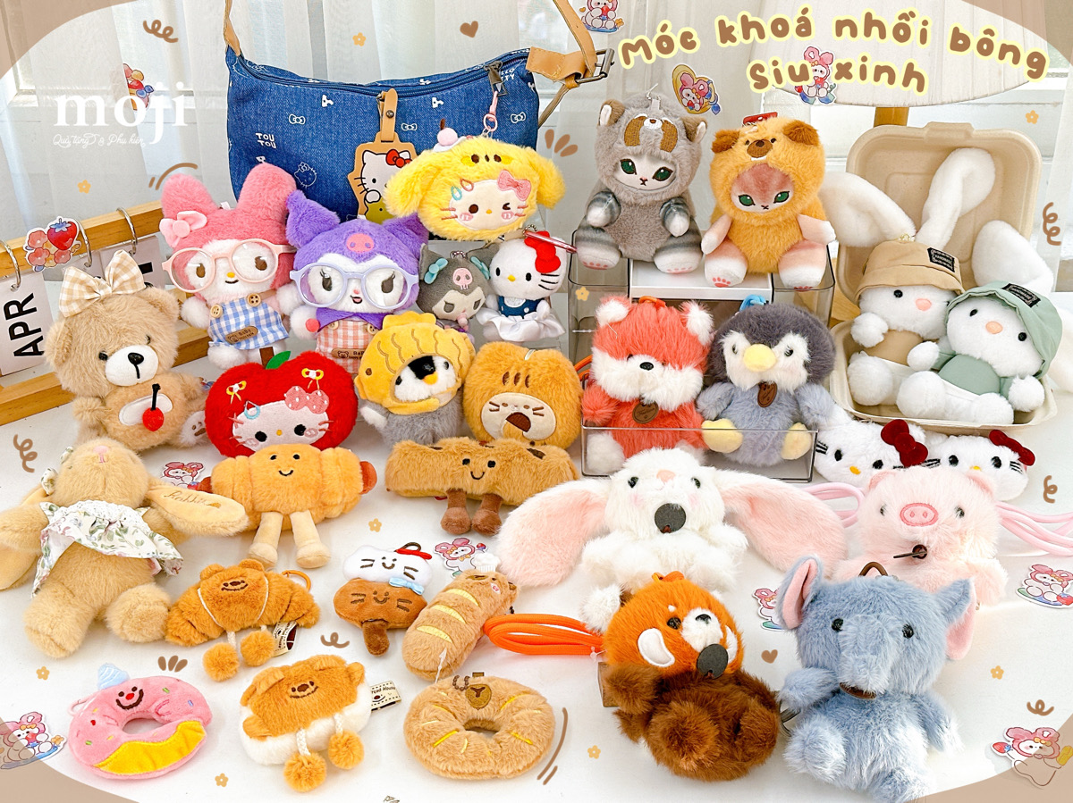 Móc khoá xinh iu - Treo túi siêu cute