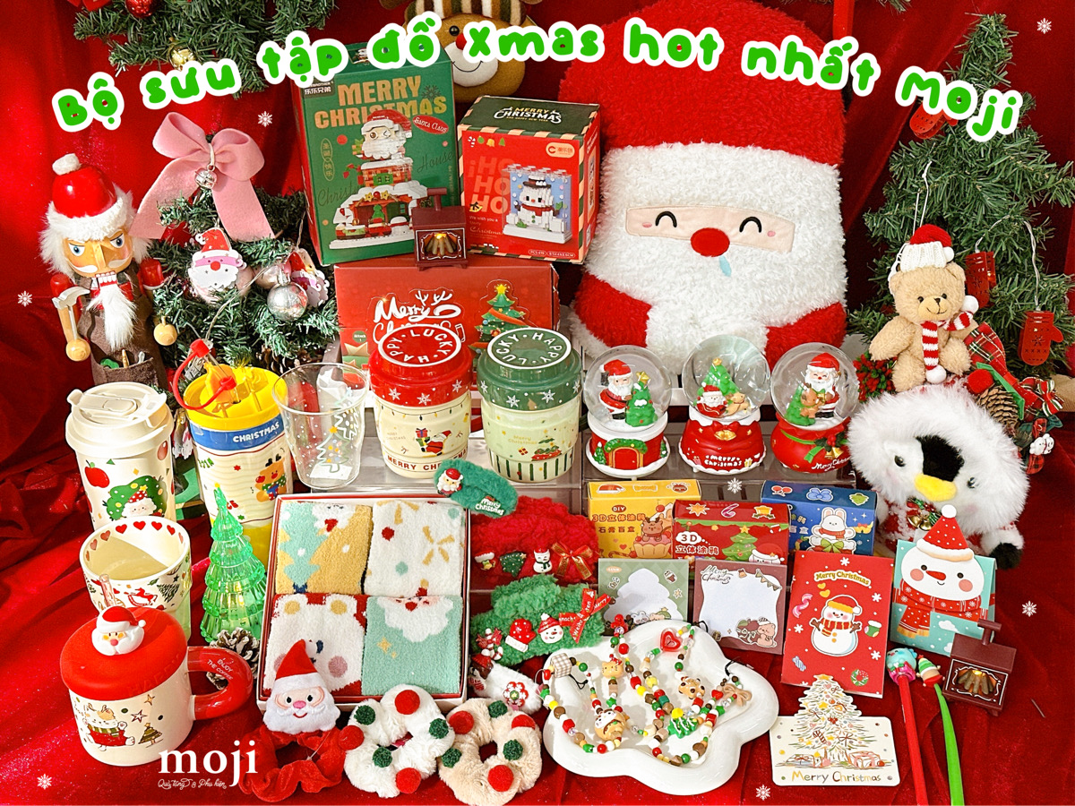 Đồ Xmas hot nhất Moji
