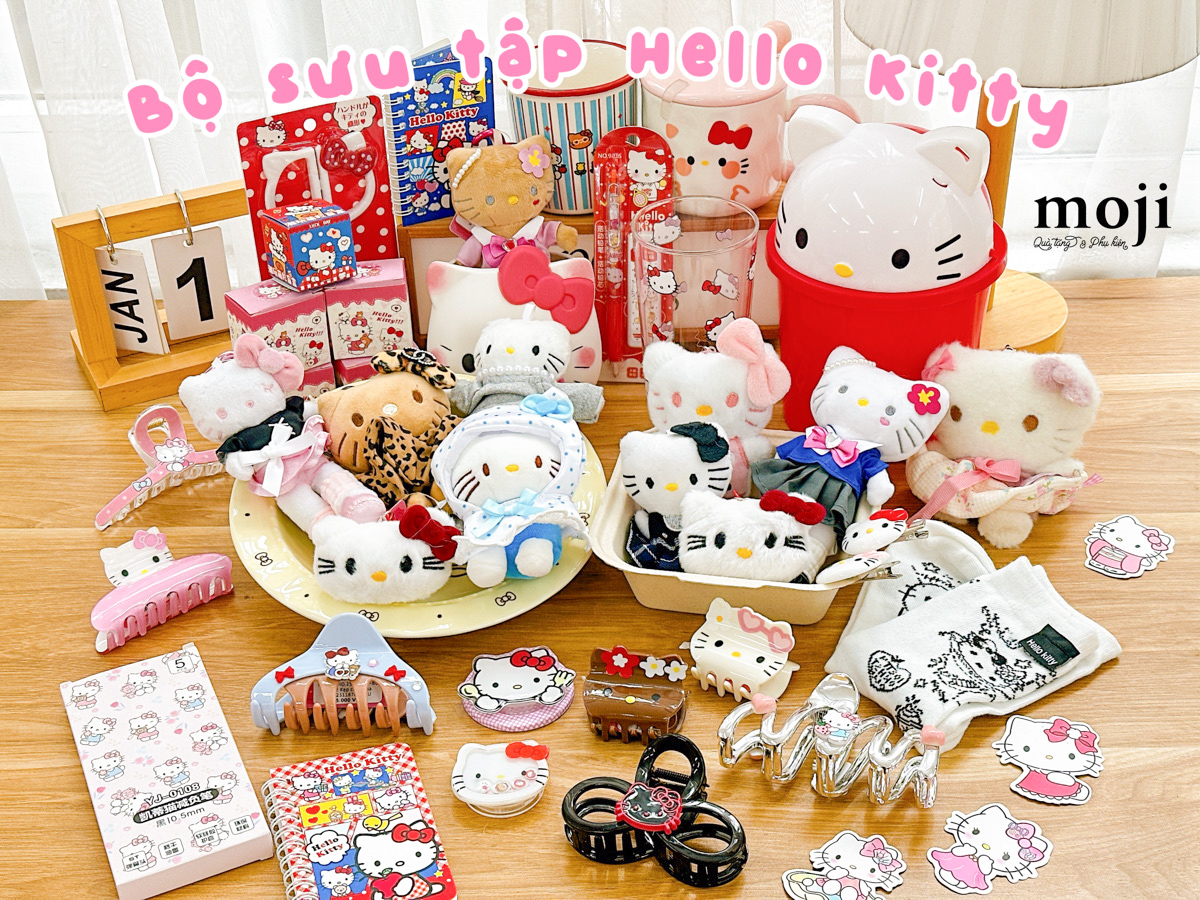 Hello Kitty theo màu