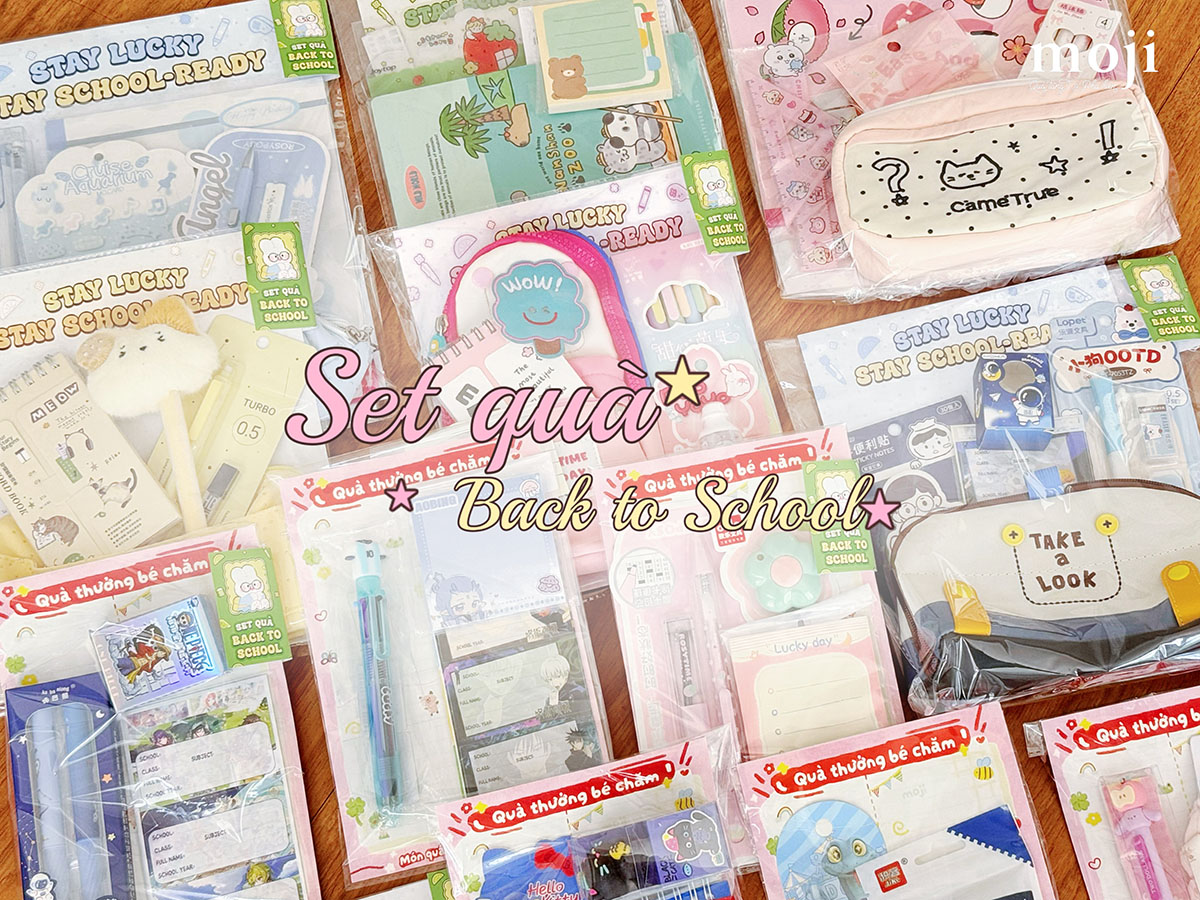 BST Set quà Back to School