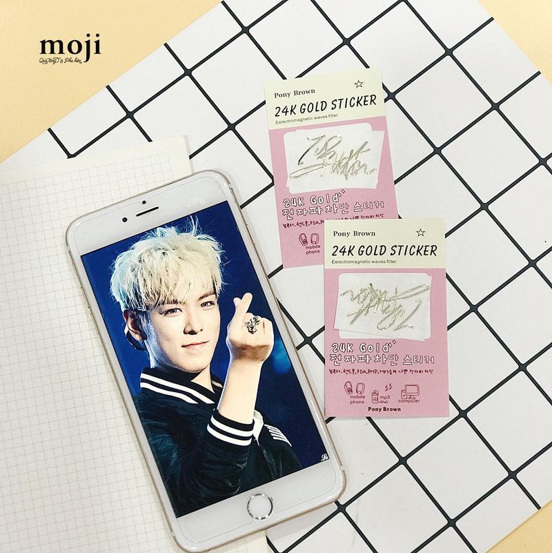 Sticker chữ ký TOP BIGBANG idol