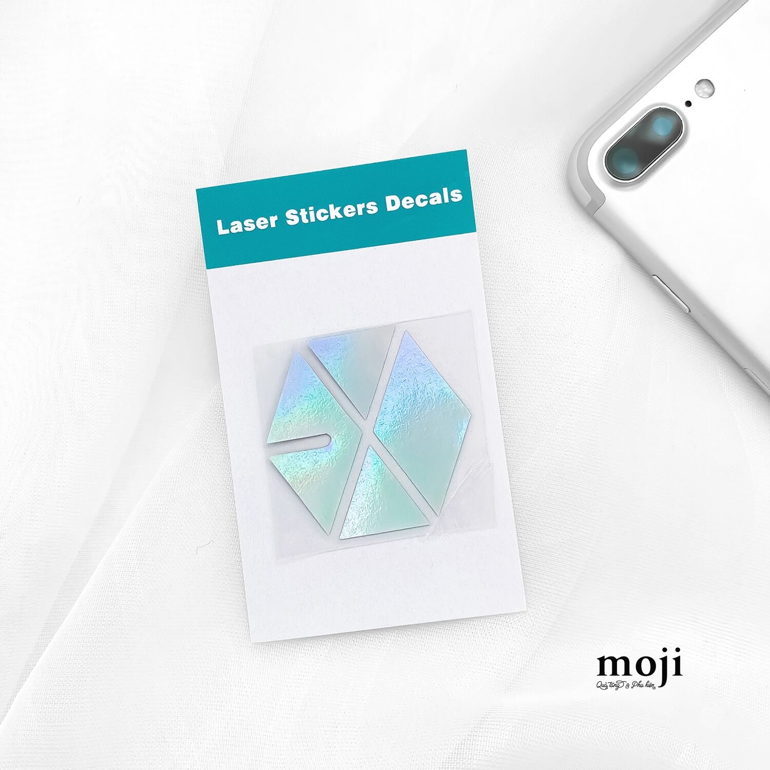 Sticker idol hologram EXO Logo