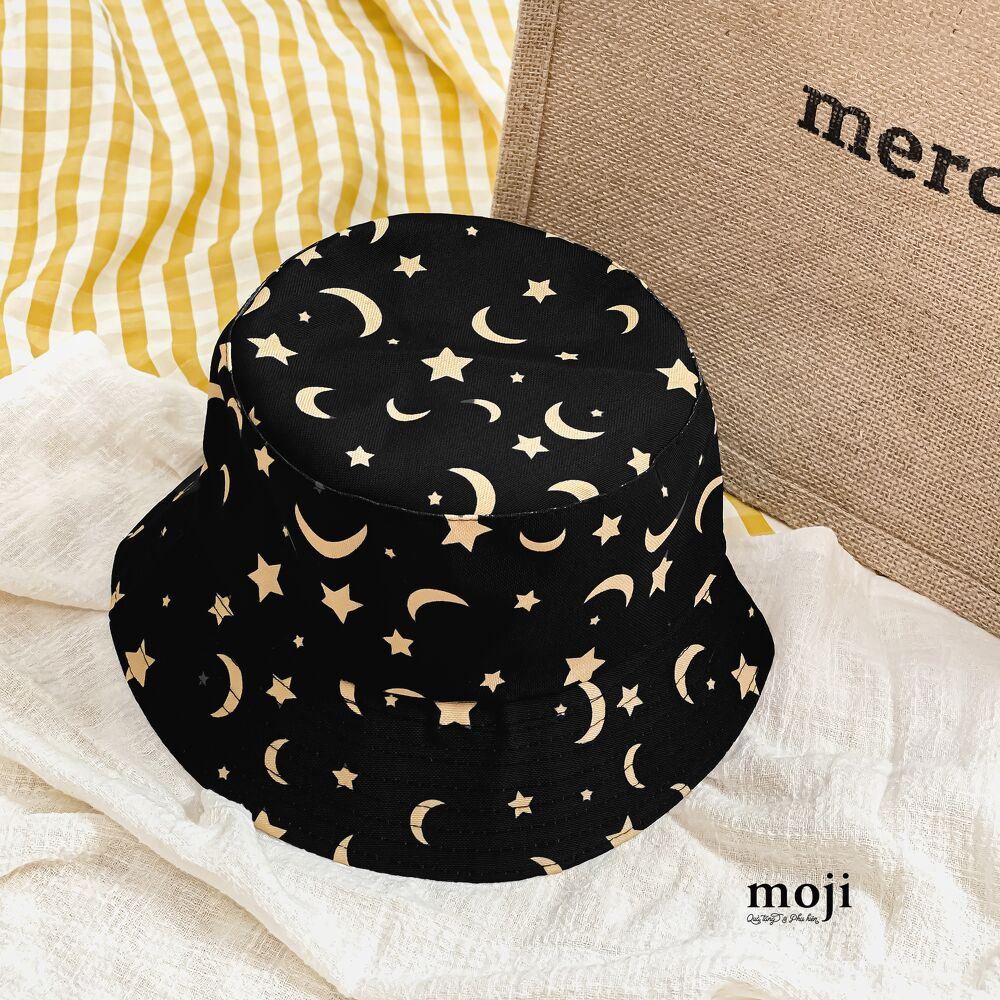 Mũ nón bucket Trăng sao