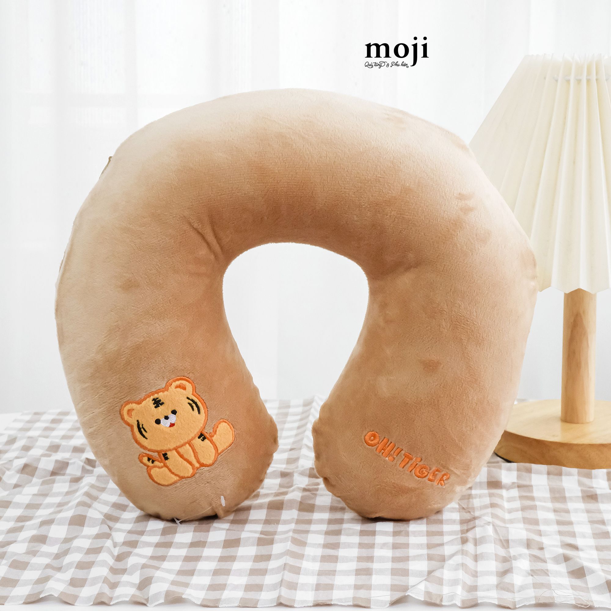 Gấu bông chữ U MZ ruột cao su Cute OH! tiger