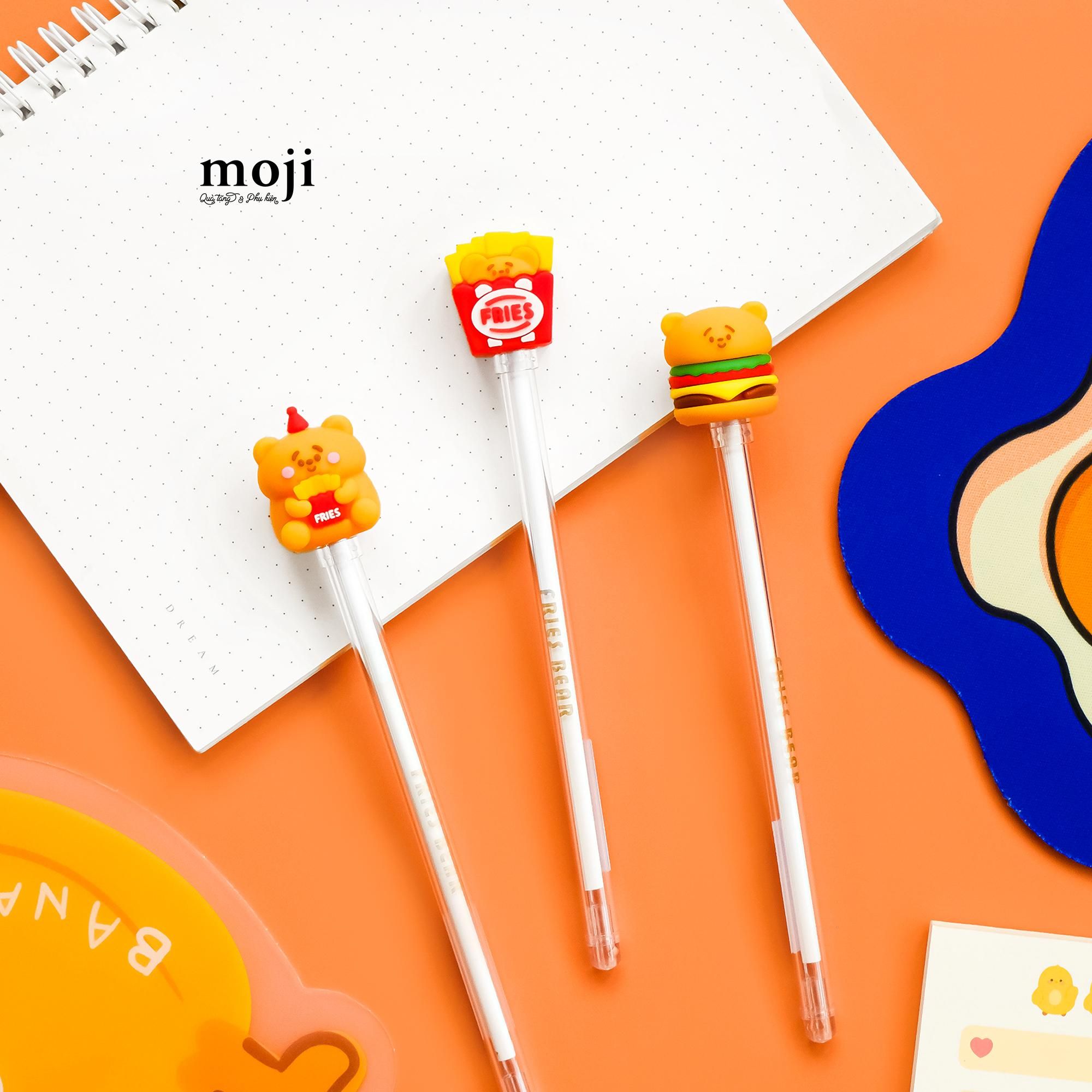 Bút viết Fries bear