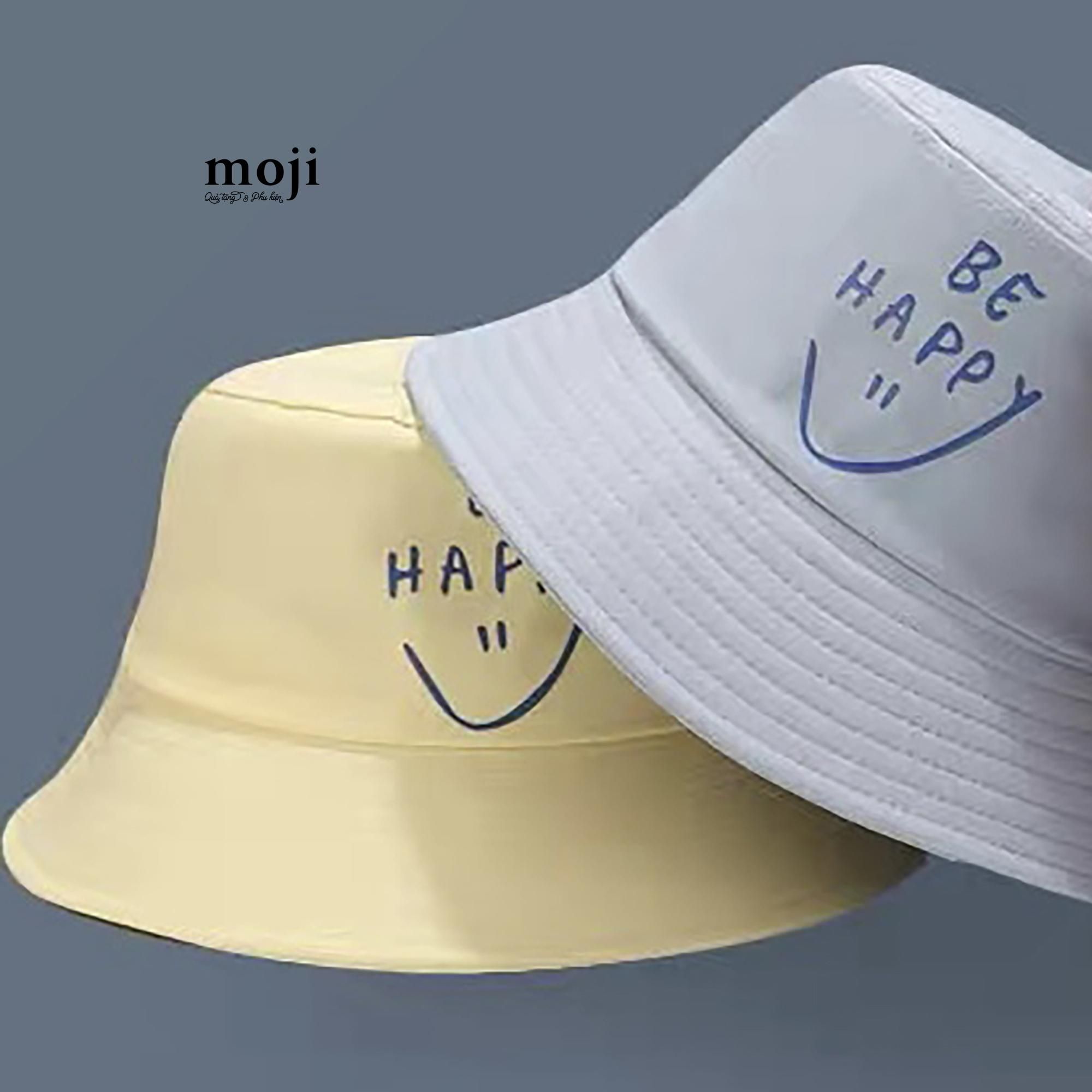 Mũ nón bucket Smiley be happy