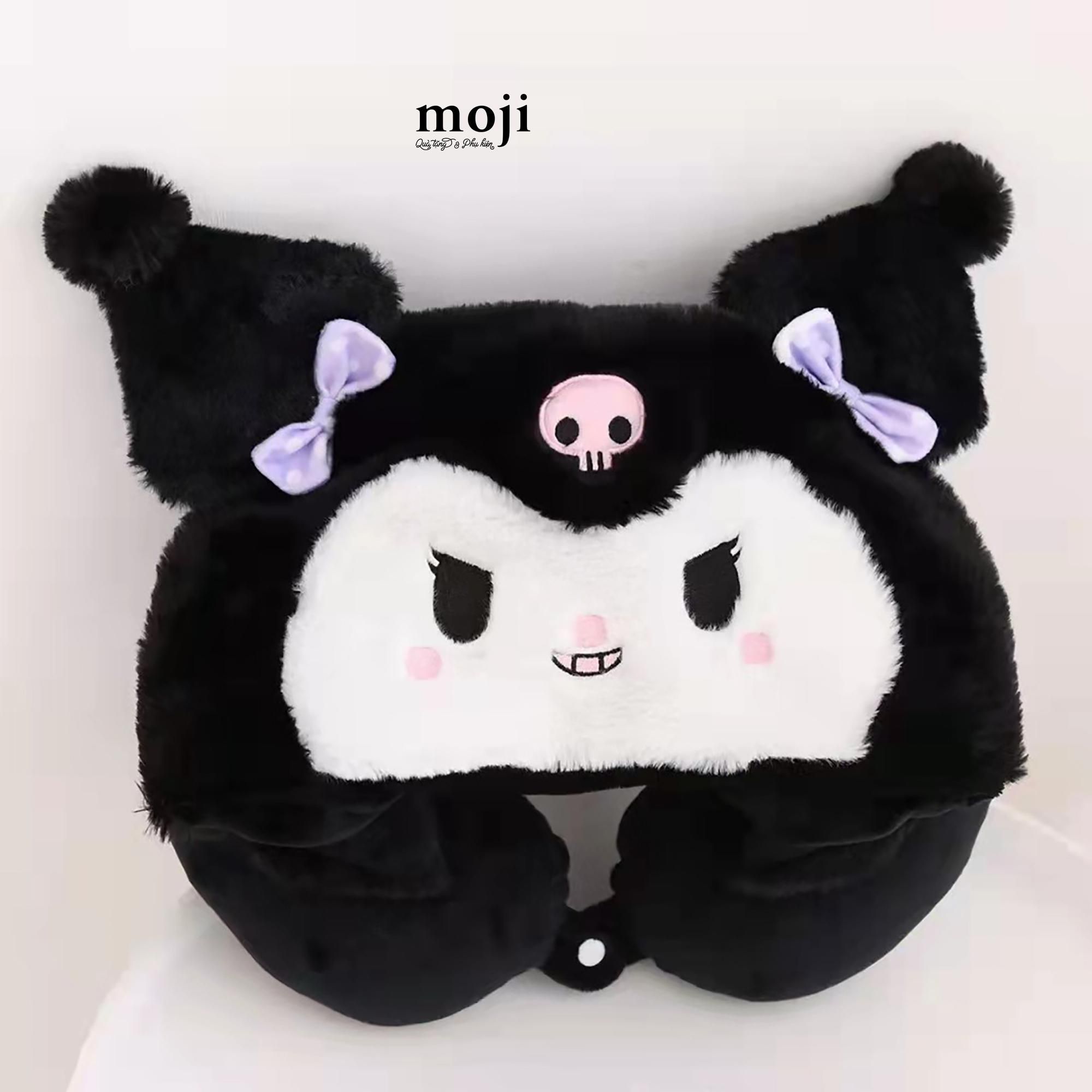 Gấu bông chữ U có mũ Kuromi face one color