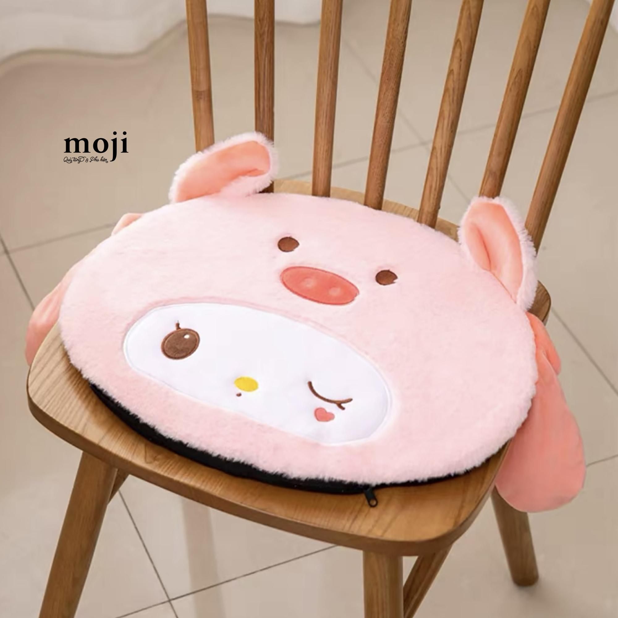 Đệm gấu bông My Melody cosplay pig 35x42