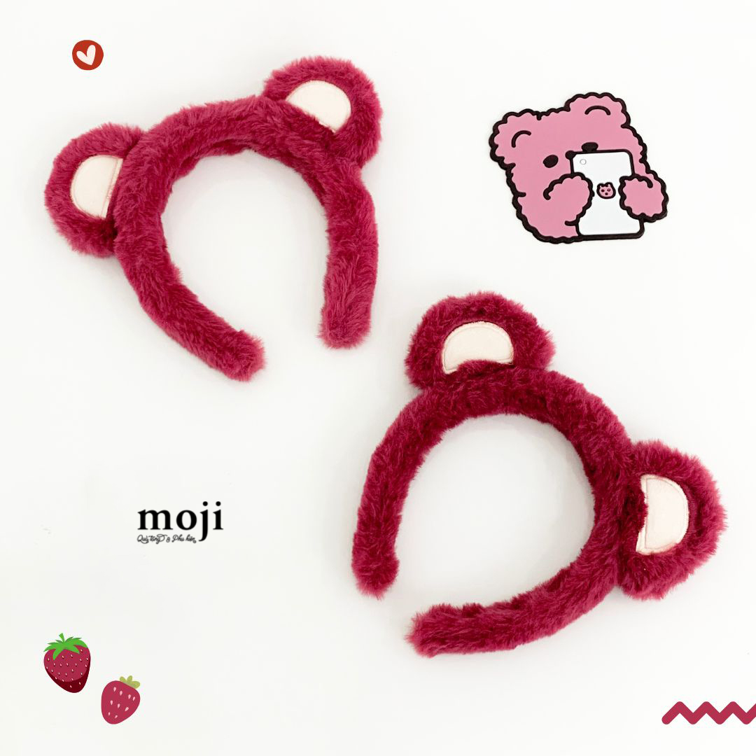 Băng đô bờm TS Gấu dâu Lotso ears