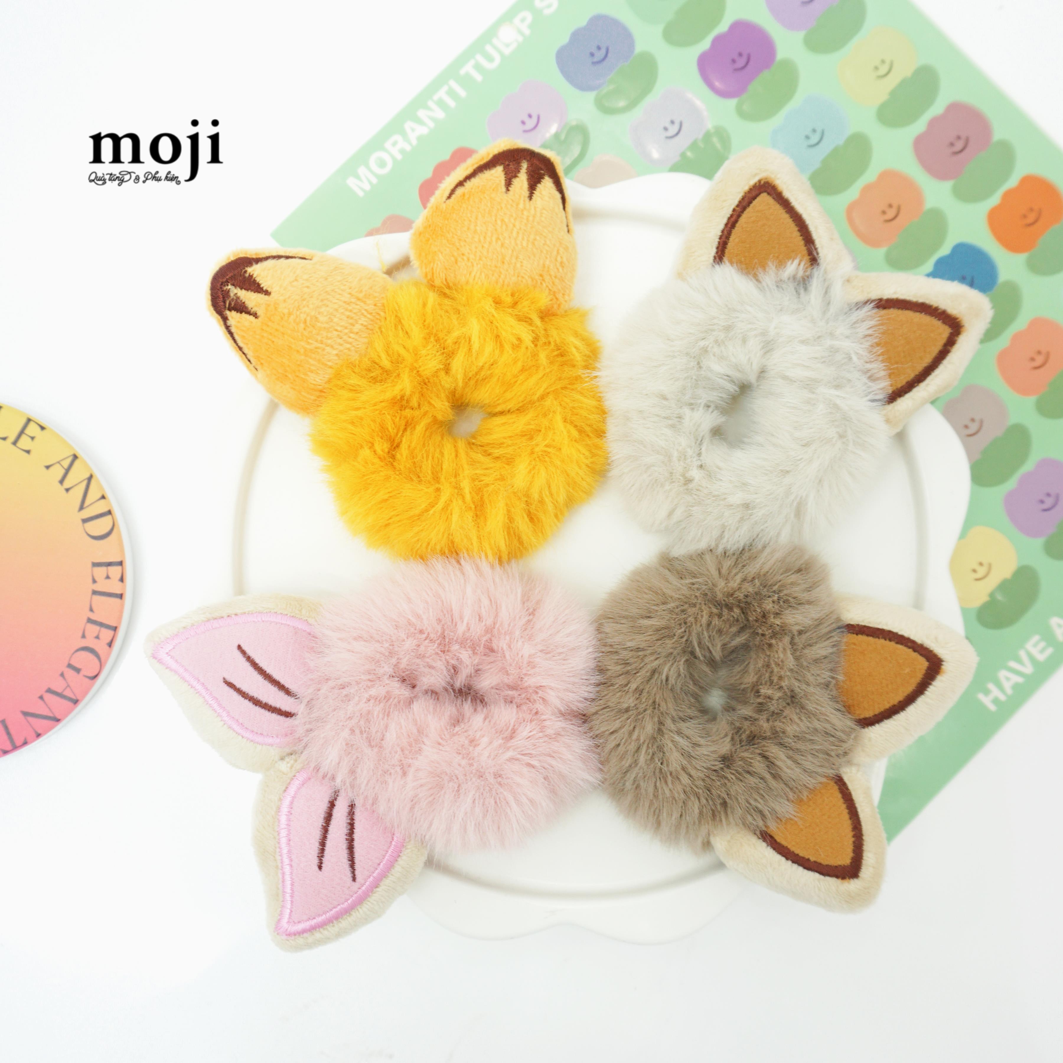 Buộc tóc lông xù Tai thú animal ears