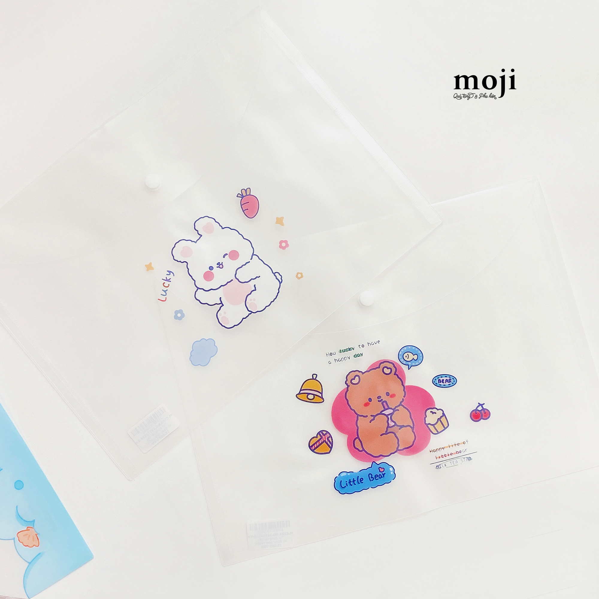 Túi đựng tài liệu MJ Baby bear rabbit sweet time 23x32