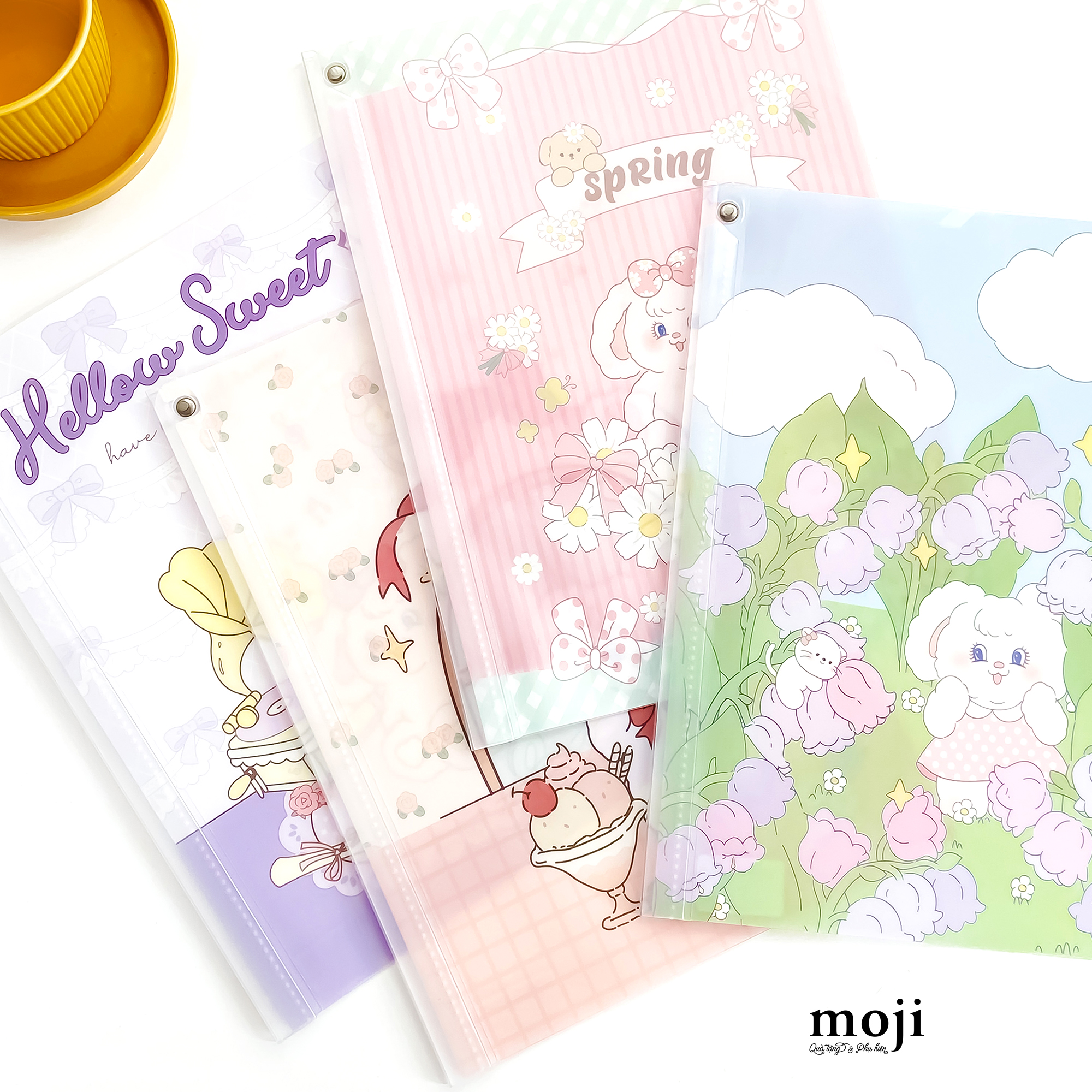Kẹp tài liệu A4 Rabbit lovely spring 22x30
