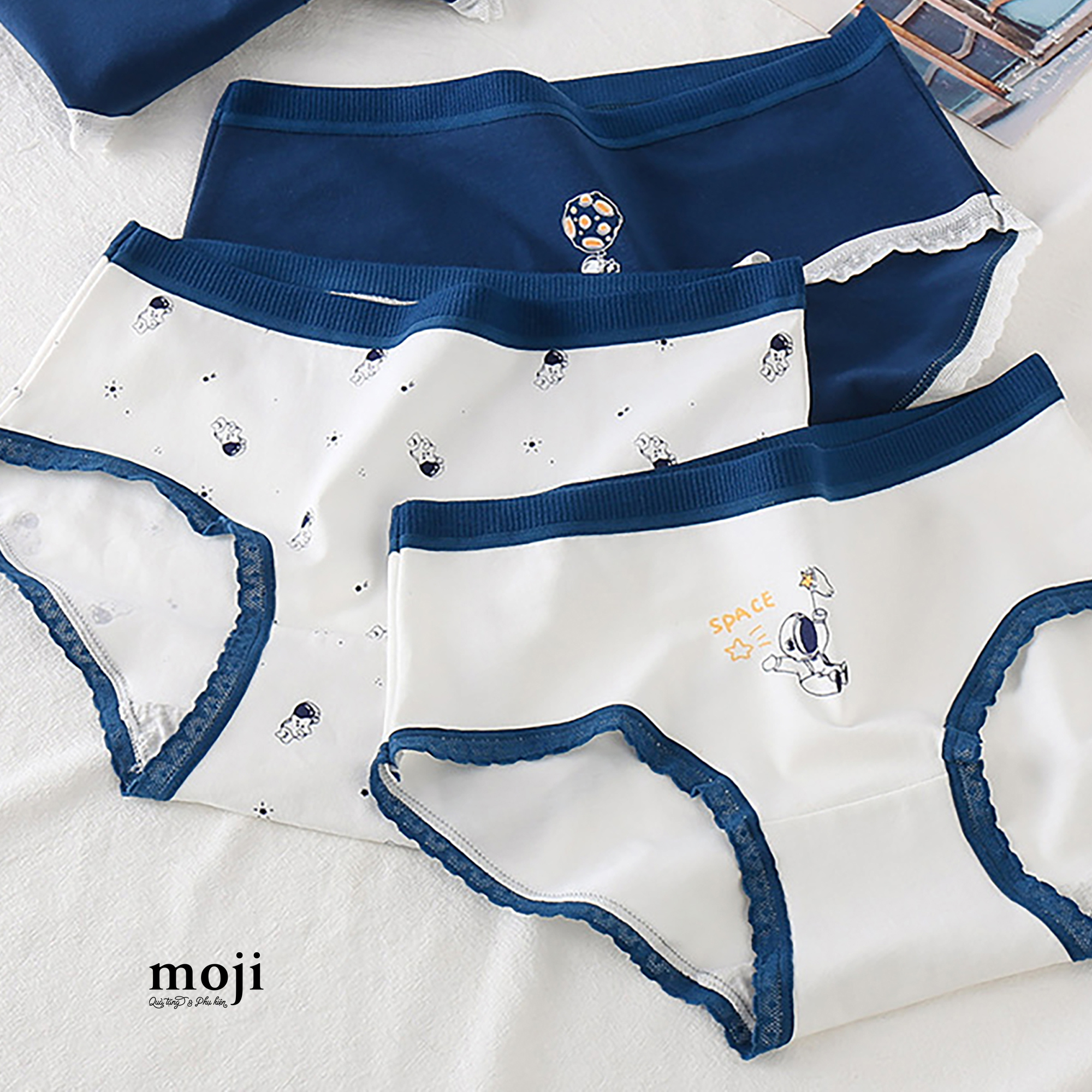 Quần chip MJ Astronaut space star có viền