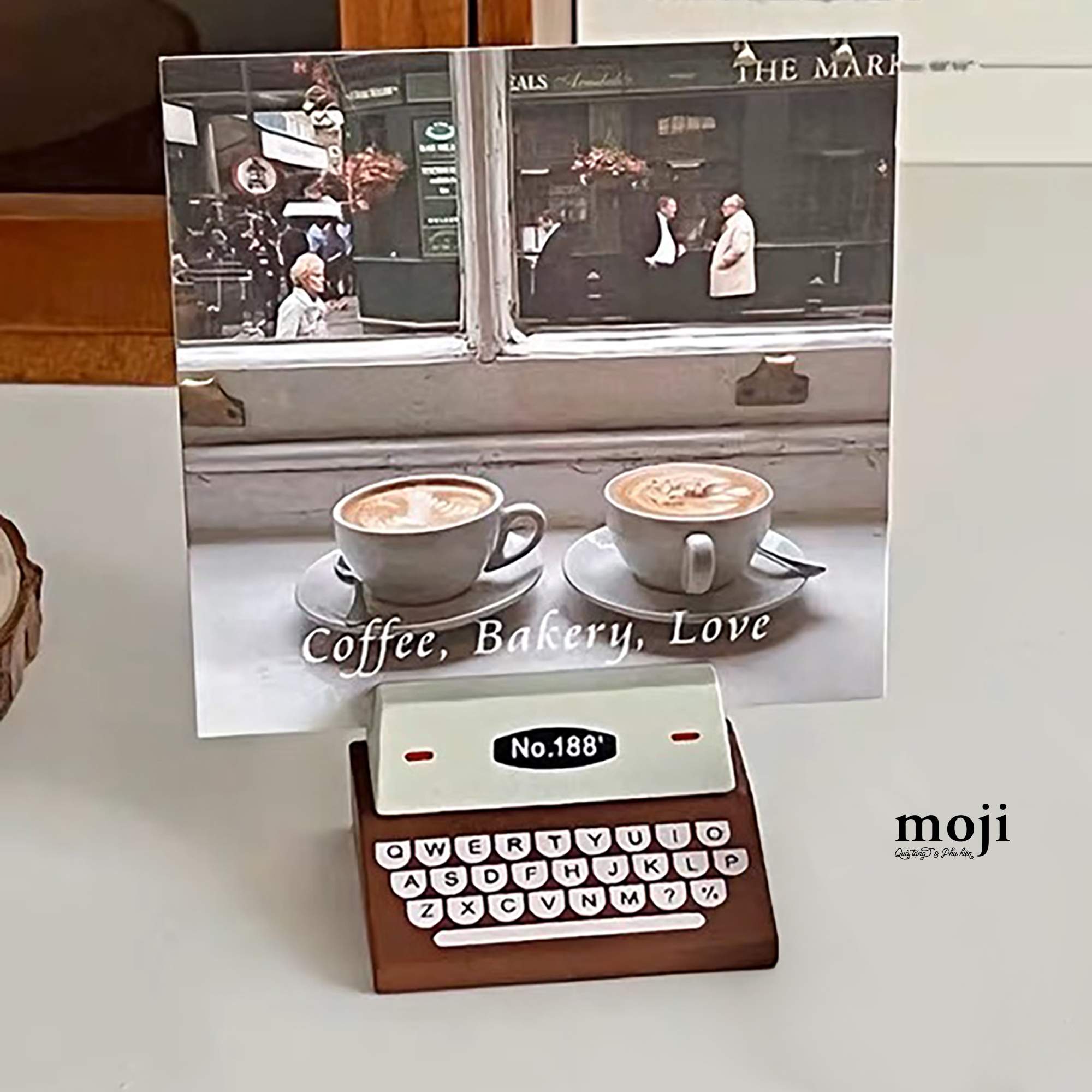 Kẹp ảnh trang trí Máy đánh chữ No. 188 2x4x4