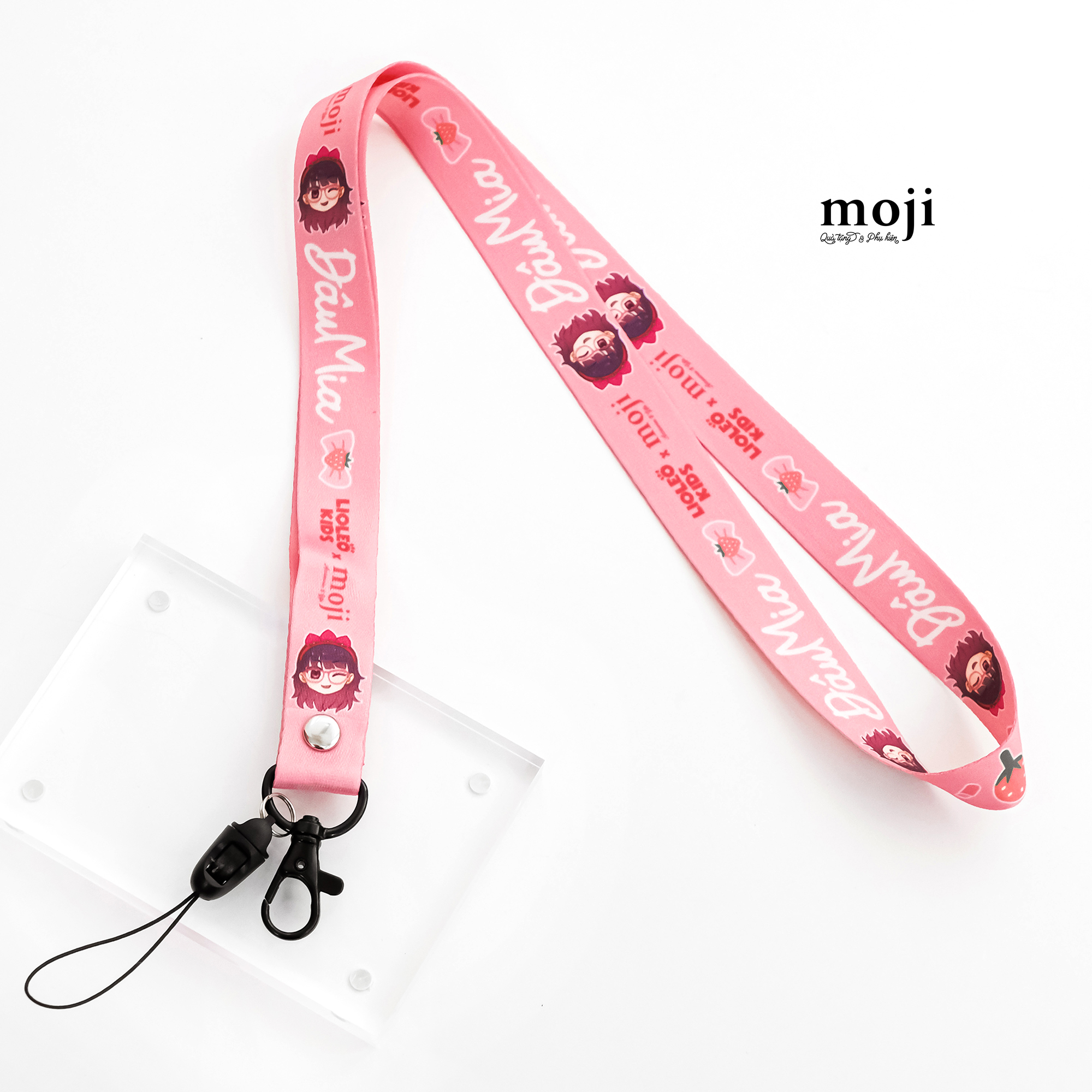 Strap đa năng MZ Lioleo Kids Dâu Mia fruit strawberry bow