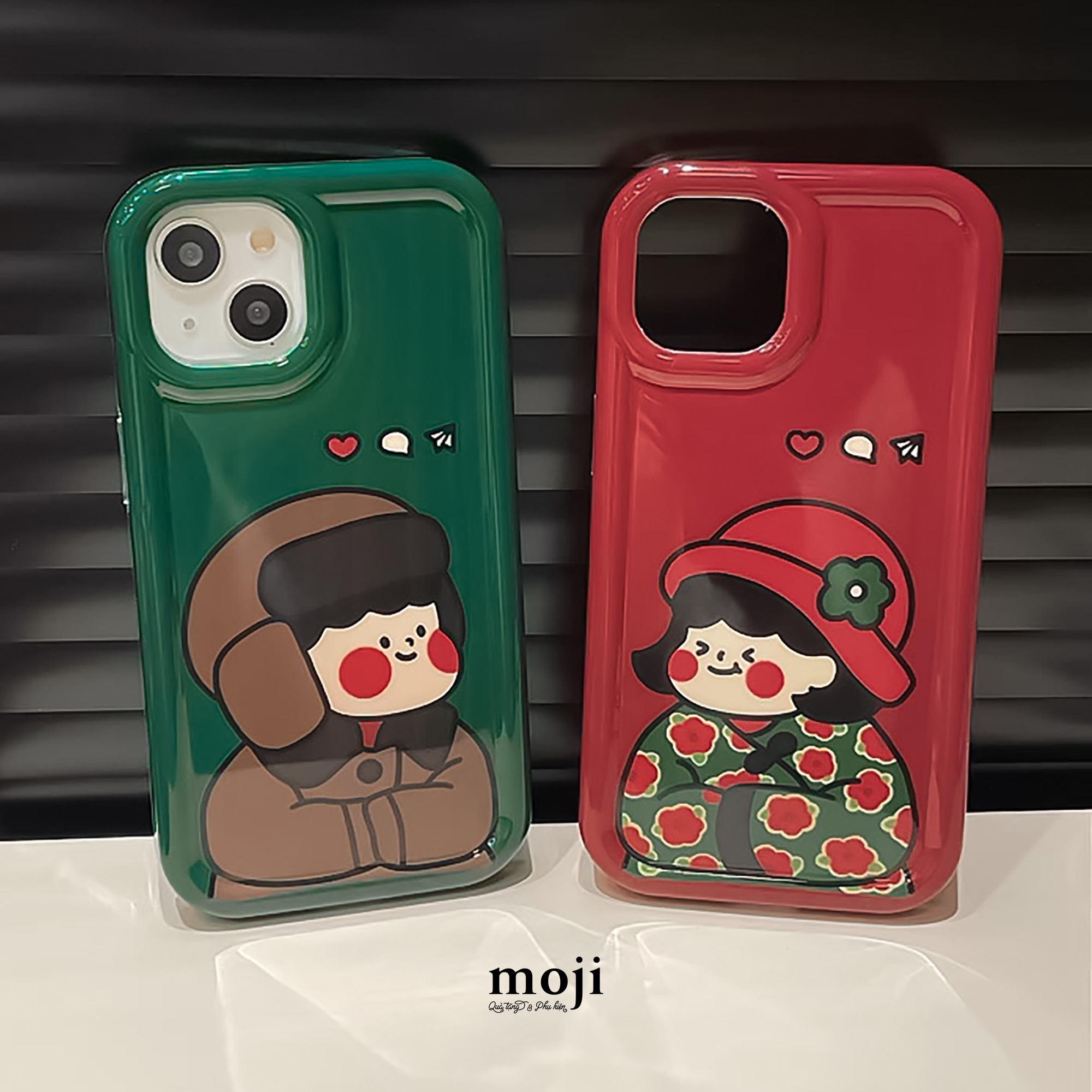 Ốp điện thoại Cute couple warming