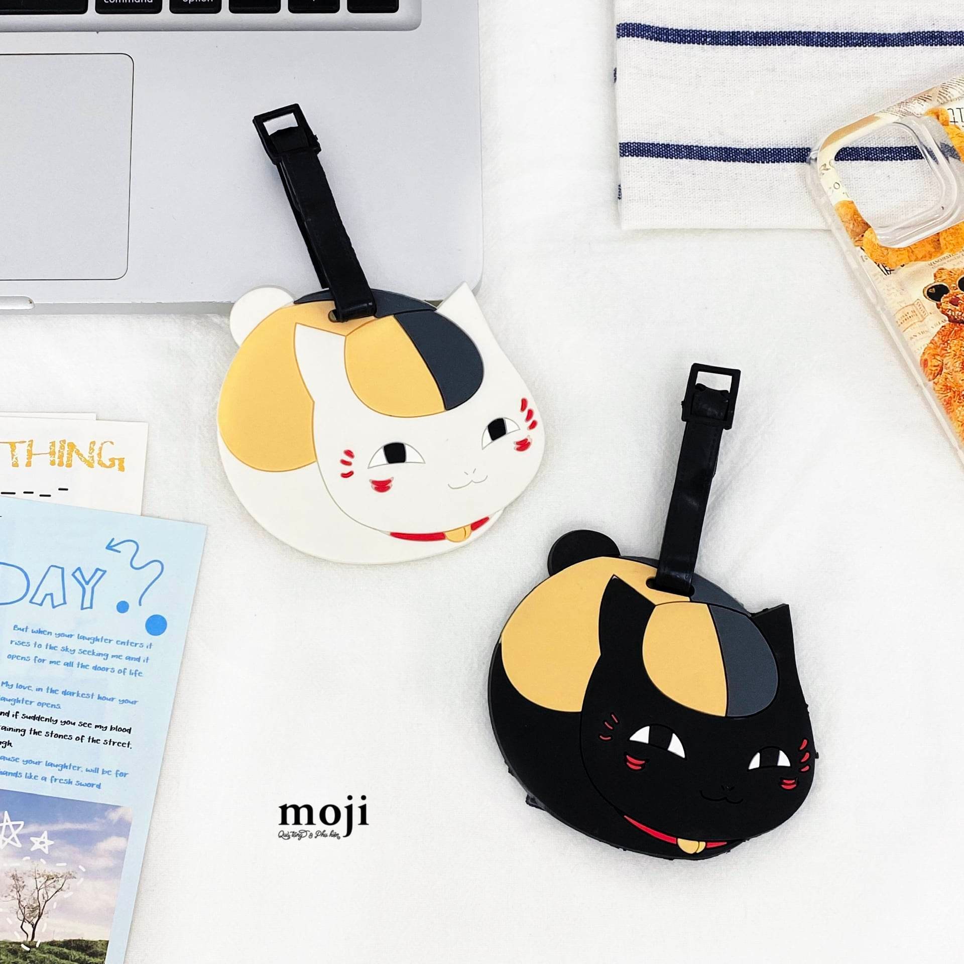 Luggage tag Happy Madara cat