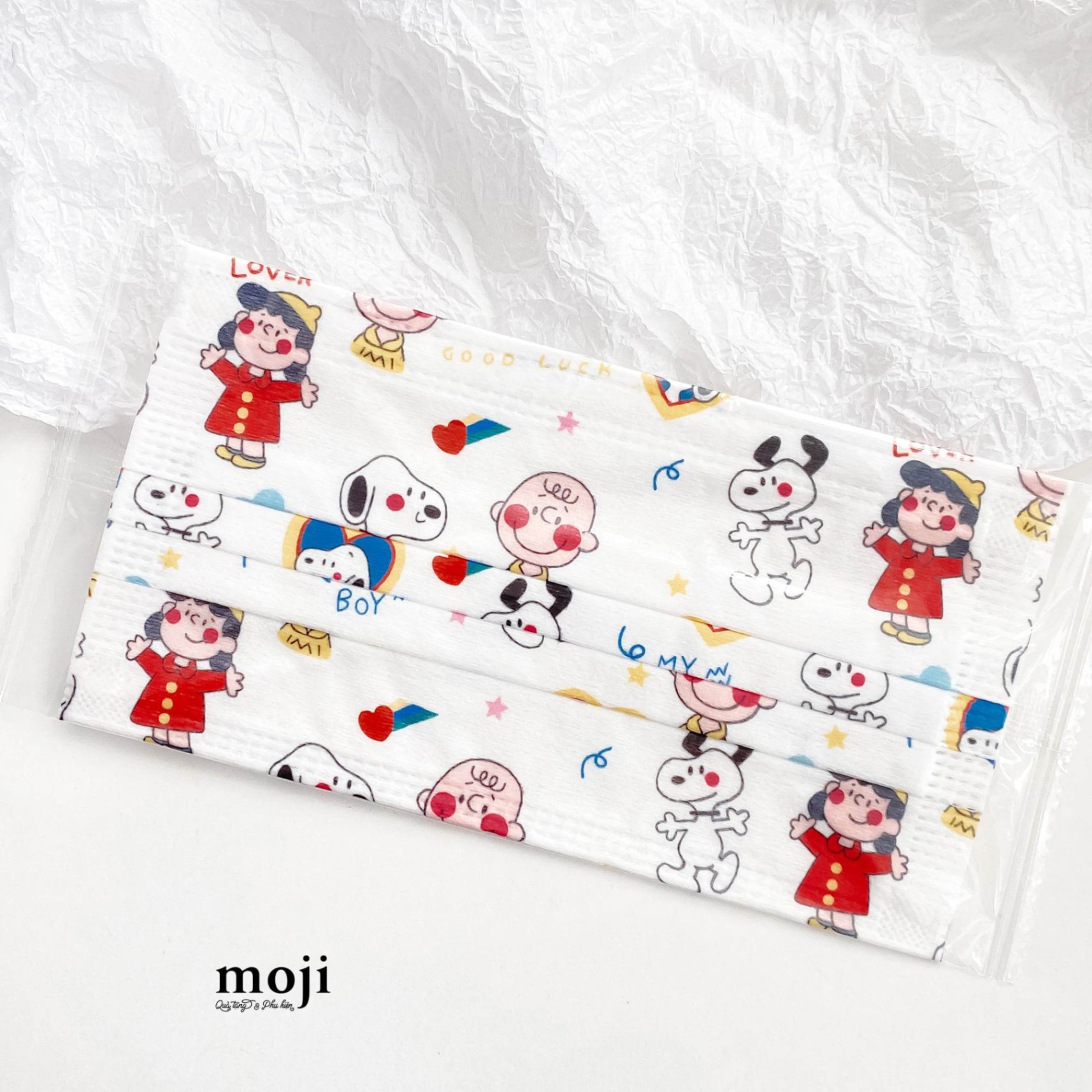 Khẩu trang set10 Snoopy and friends lover