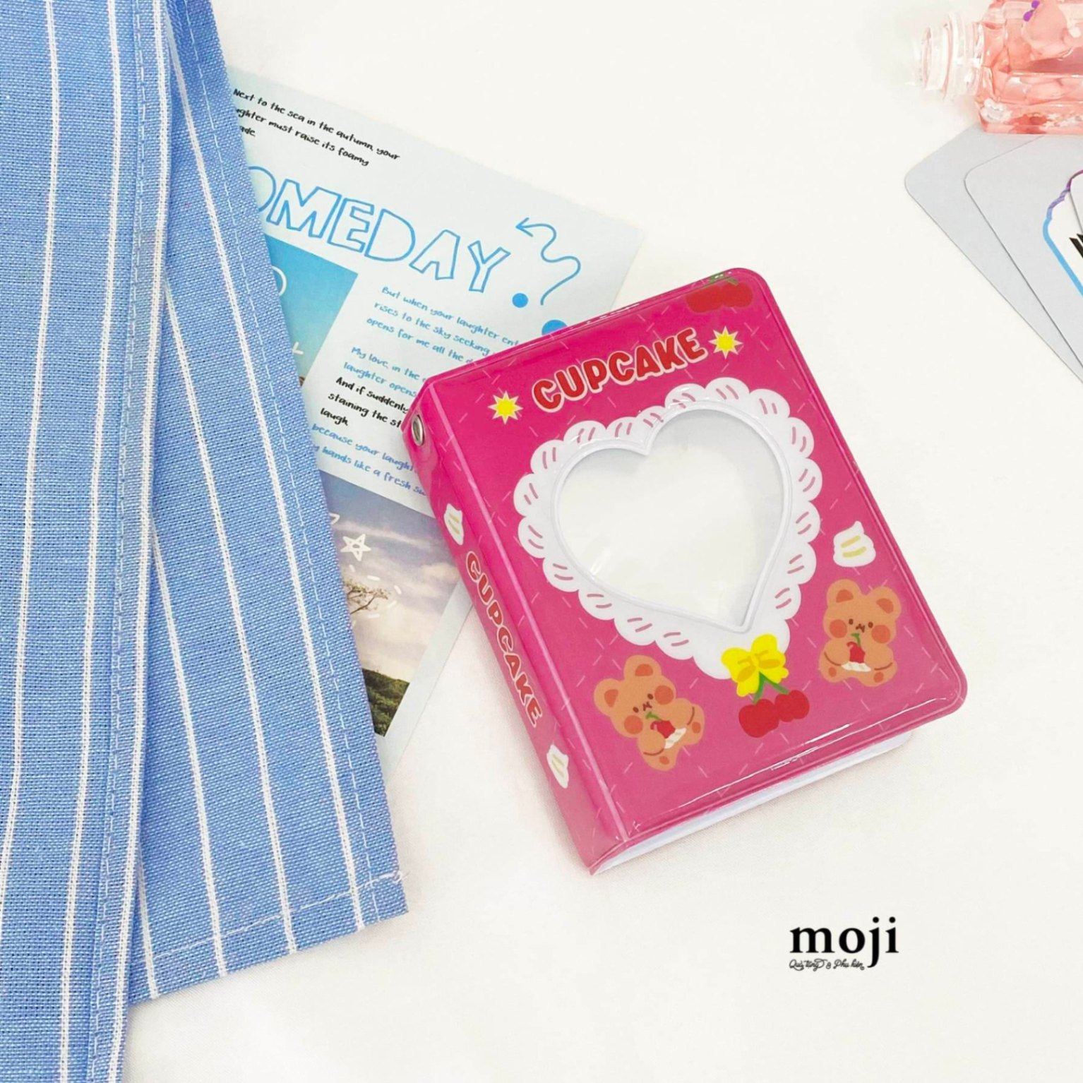 Album ảnh đựng card Heart baby bear cupcake 2x8x11