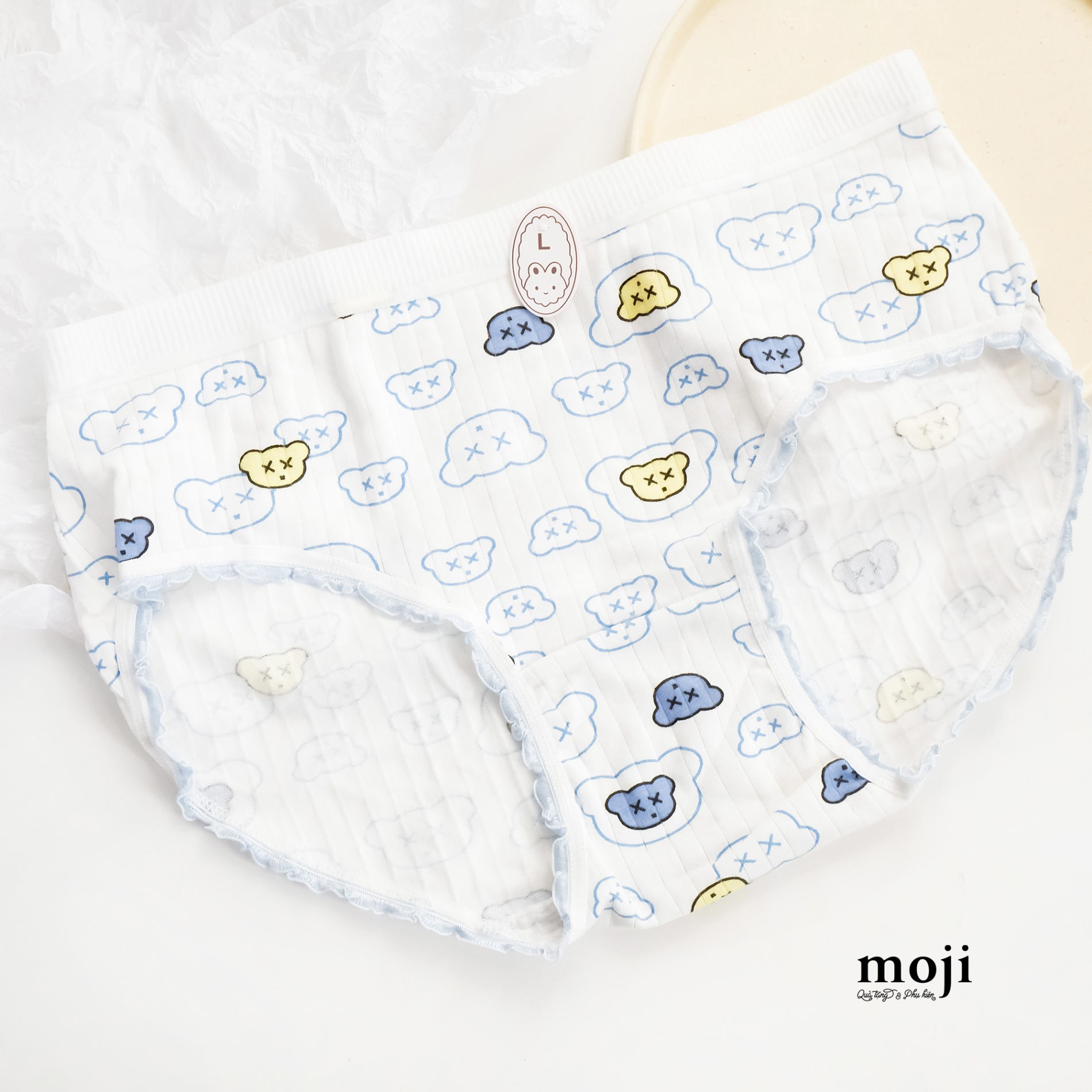 Quần chip MJ Little baby bear XX face có viền