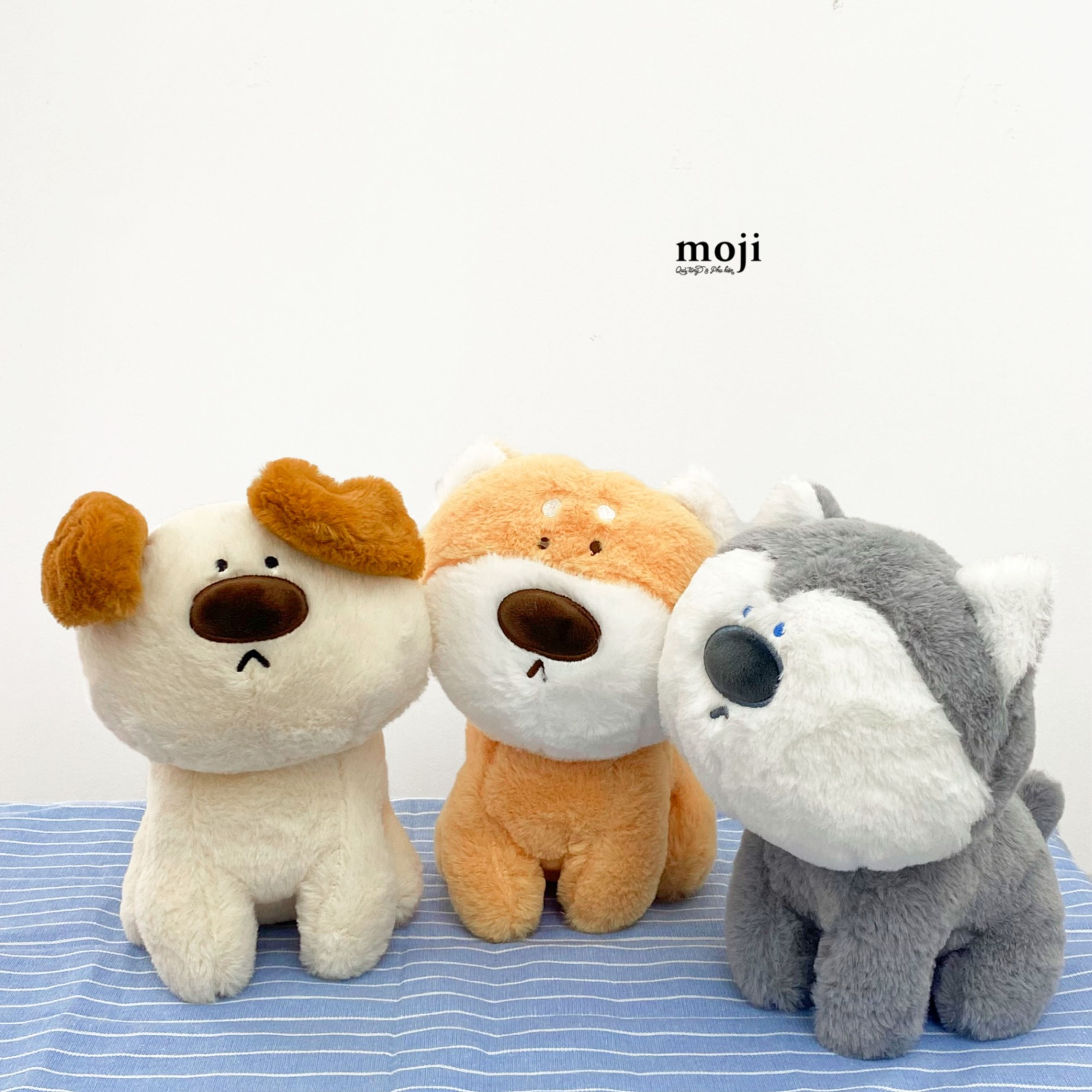 Gấu bông MS Cute dog silly face 20cm
