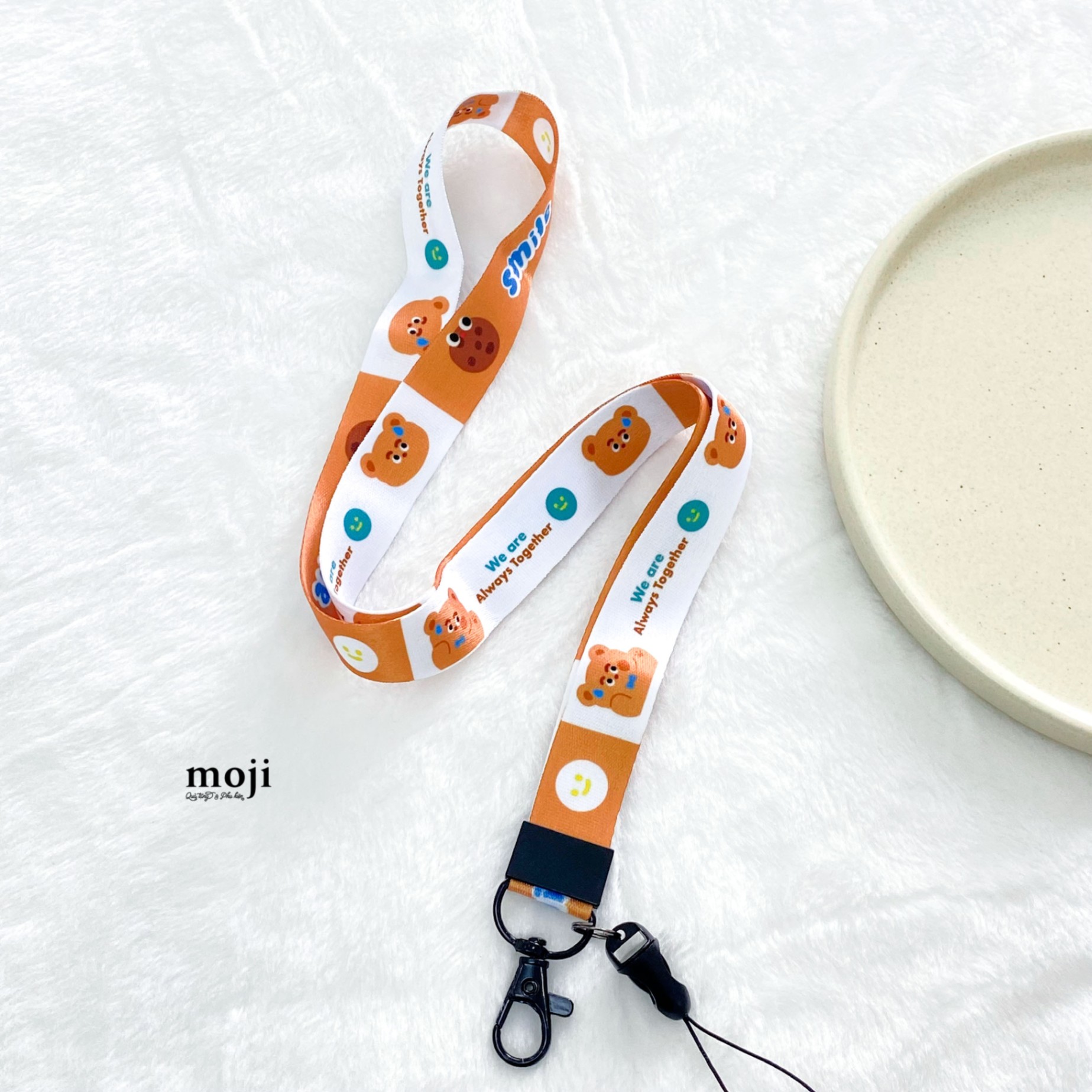 Strap đa năng Baby bear cookie smile together