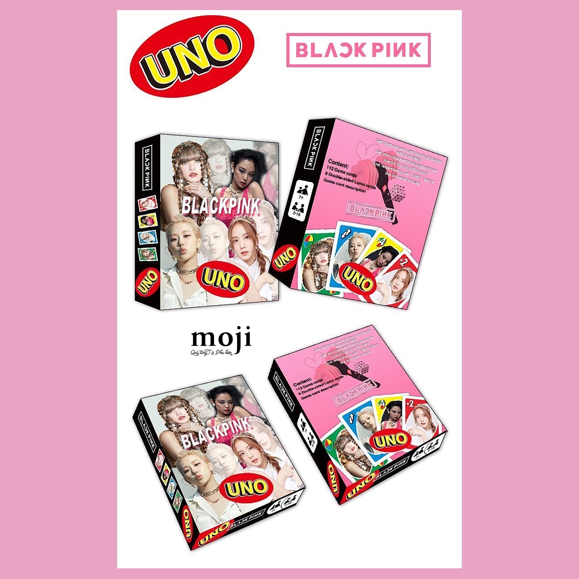 Đồ chơi boardgame UNO idol BLACKPINK concept ver1 140323