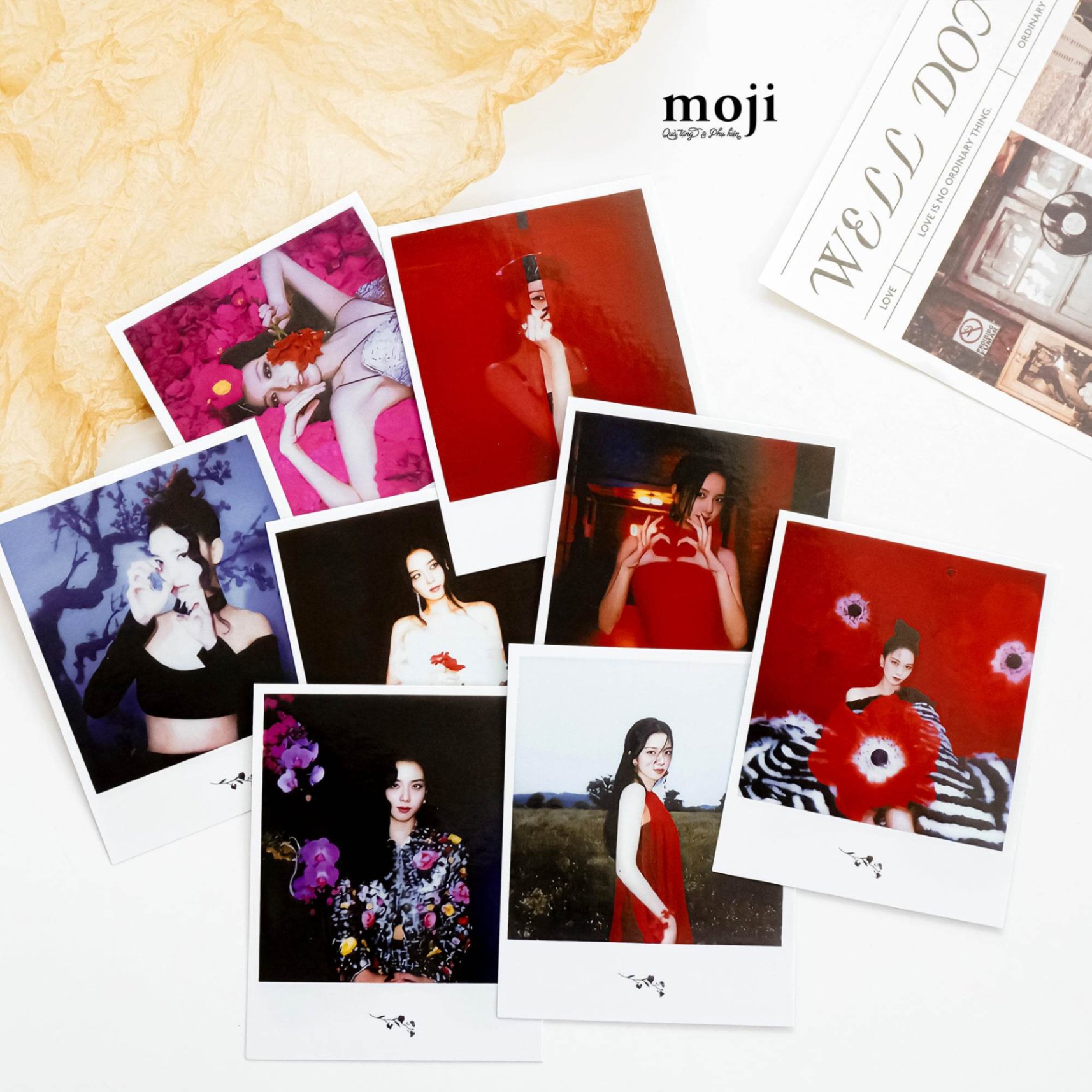 Card Polaroid idol BLACKPINK Jisoo ME 190423 set8