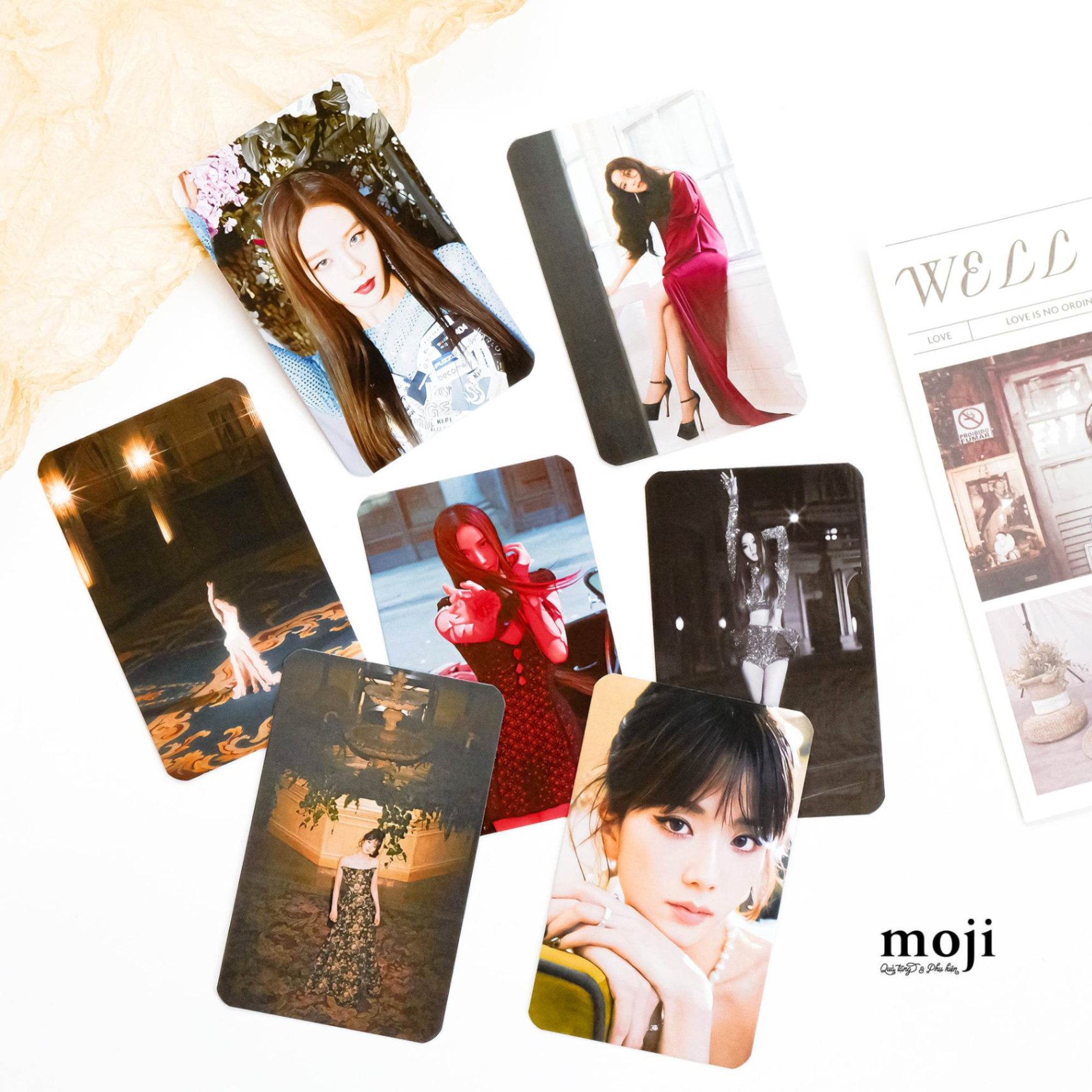 Card album idol BLACKPINK Jisoo ME tag verB 190423 set7