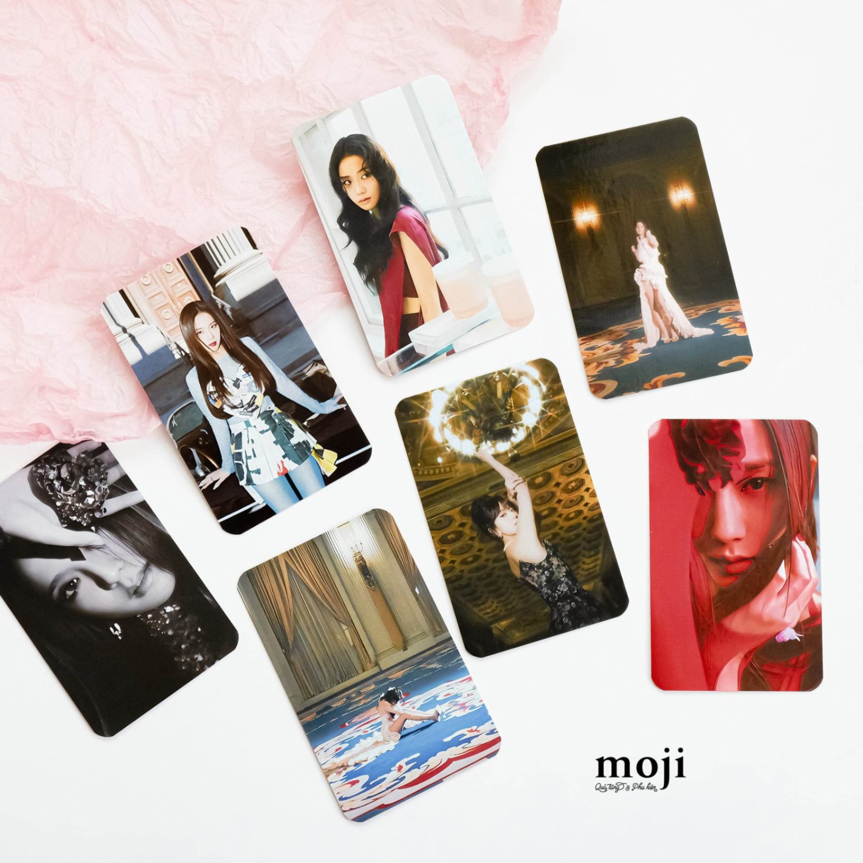 Card album idol BLACKPINK Jisoo ME tag verA 190423 set7