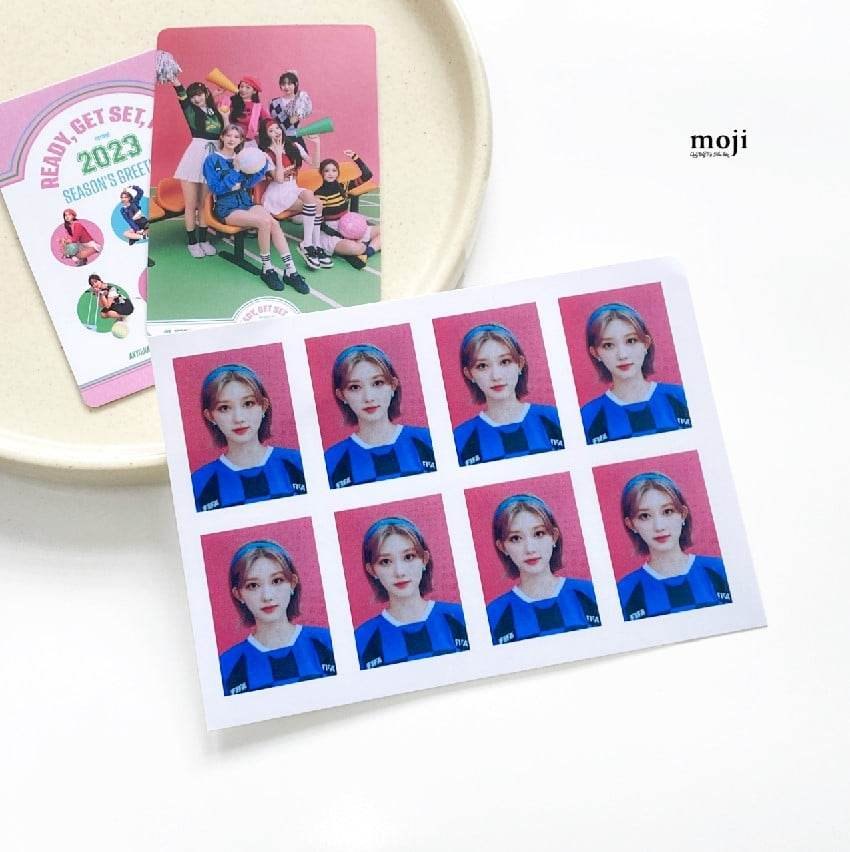 ID photo idol IVE Gaeul 2023 Season's greetings