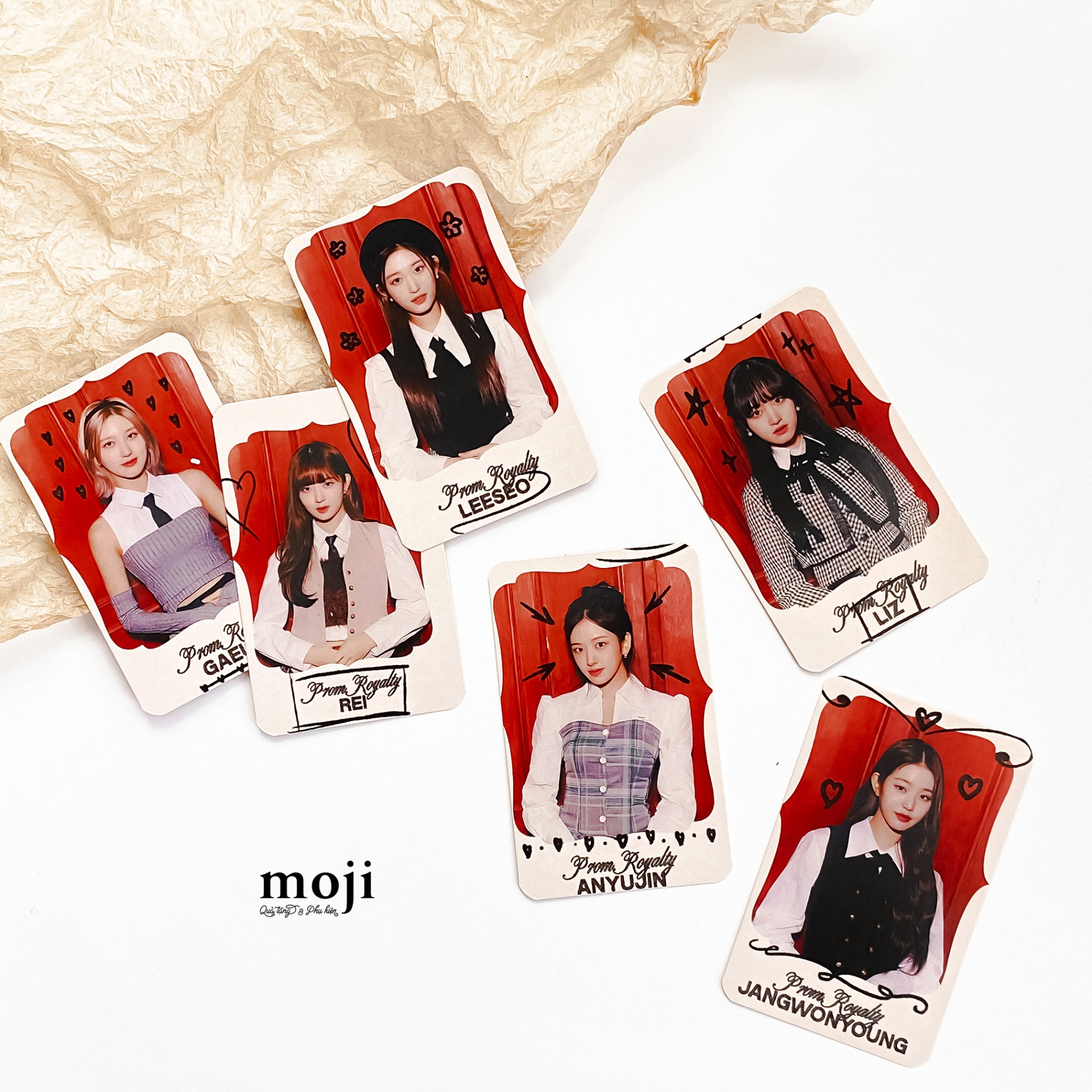 Card Polaroid idol IVE The First Fan Concert The Prom Queens 190423 set6