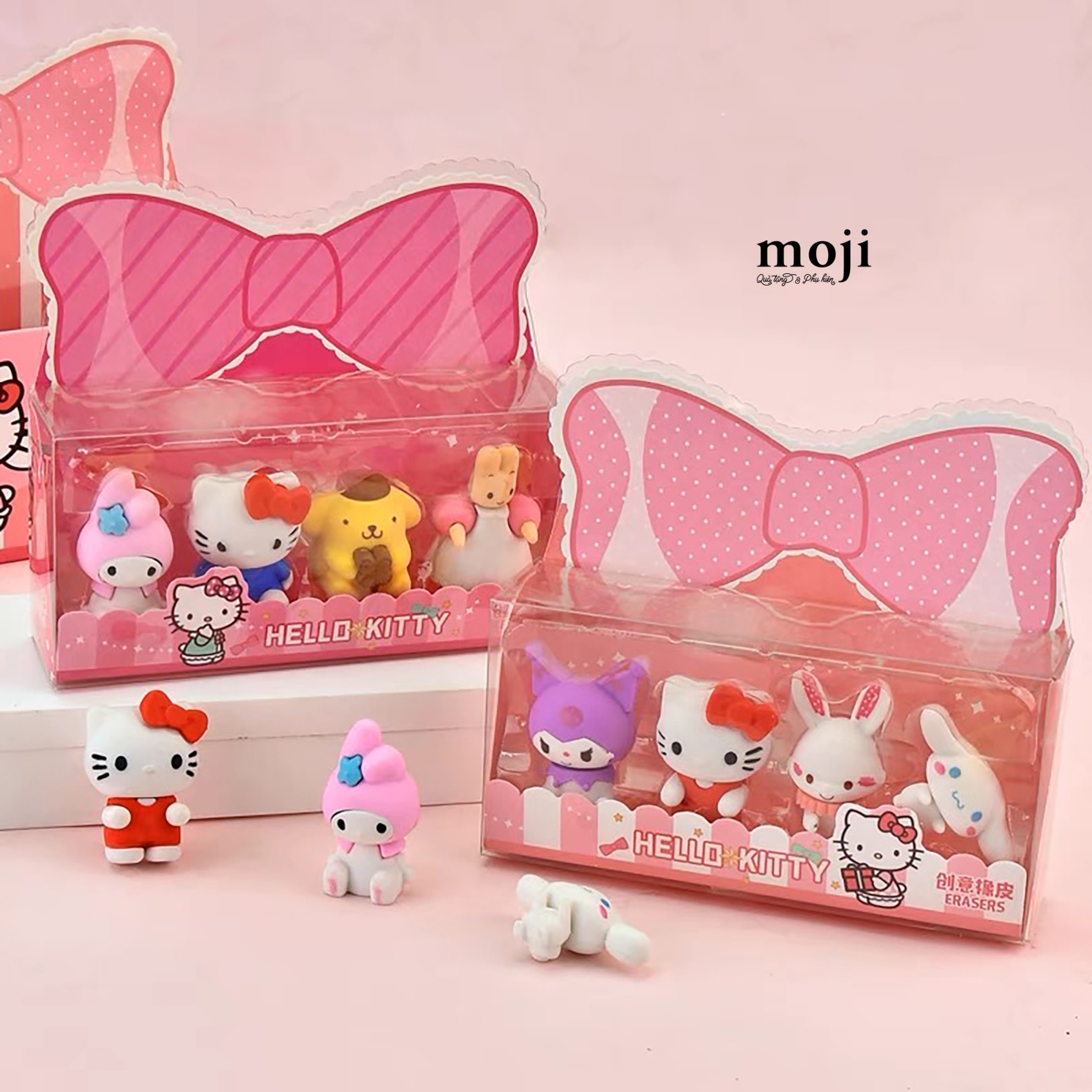 Cục tẩy gôm Sanrio family with rabbit set4