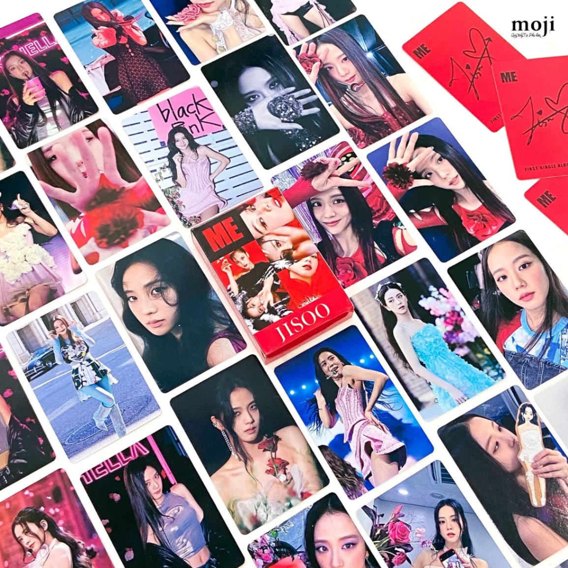 Lomo card idol BLACKPINK Jisoo ME Flower 080523 set55