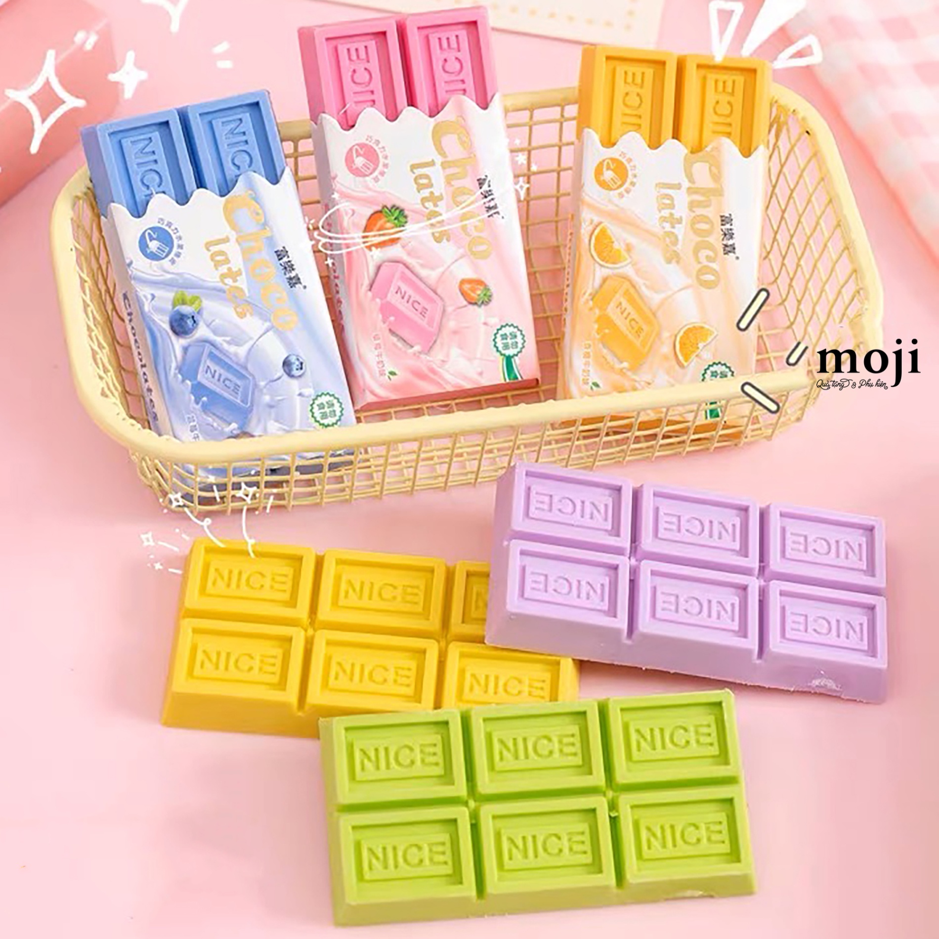 Cục tẩy gôm Fruit chocolates