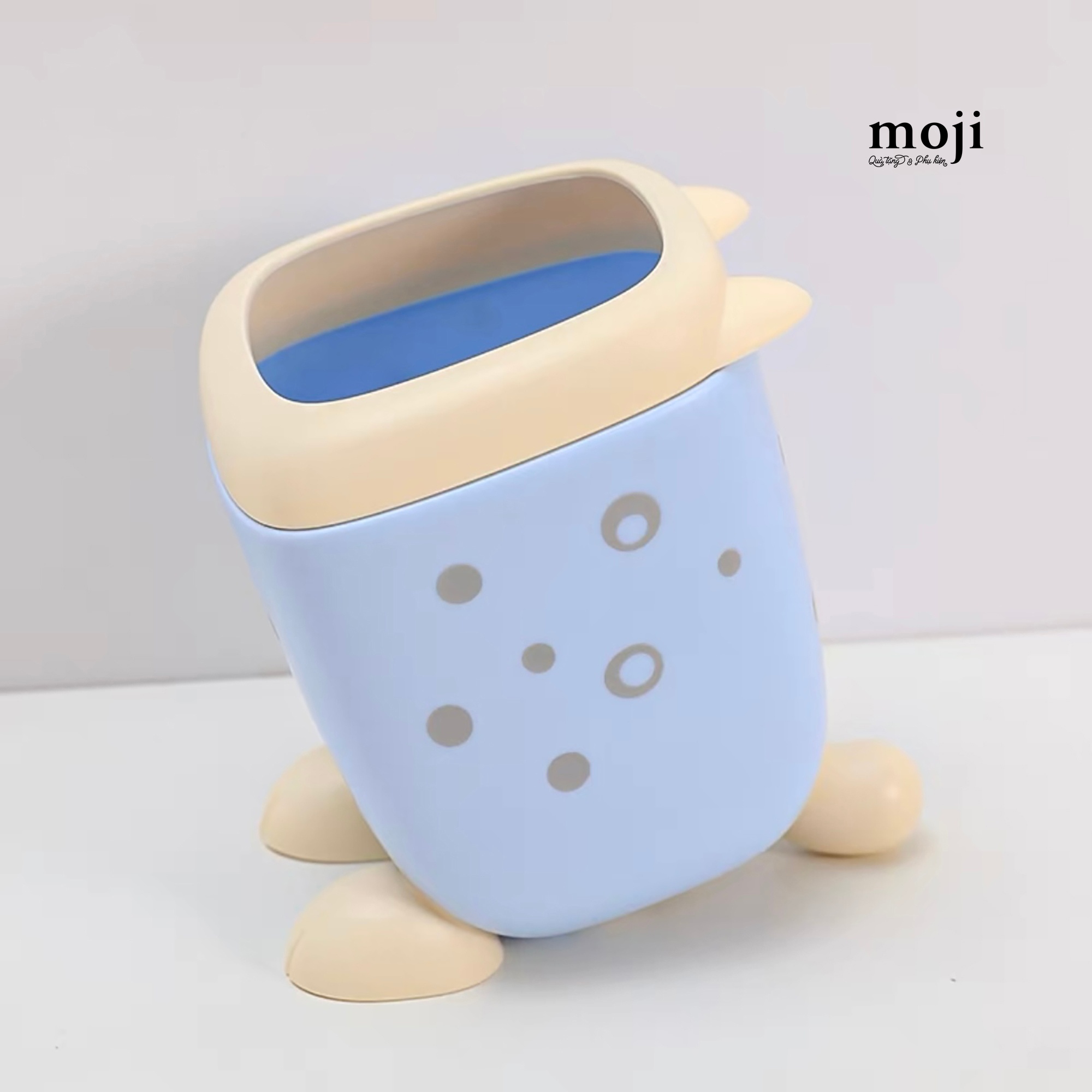 Đựng bút đa năng nhựa Cute cat little circle 9x9x12