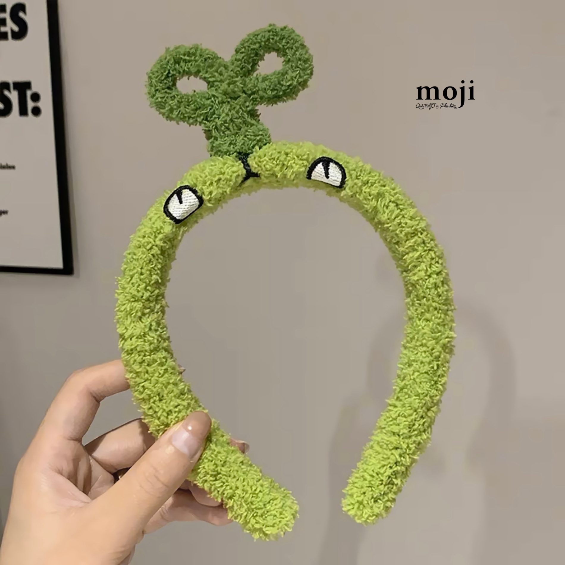 Băng đô bờm Mầm cây lông xoắn