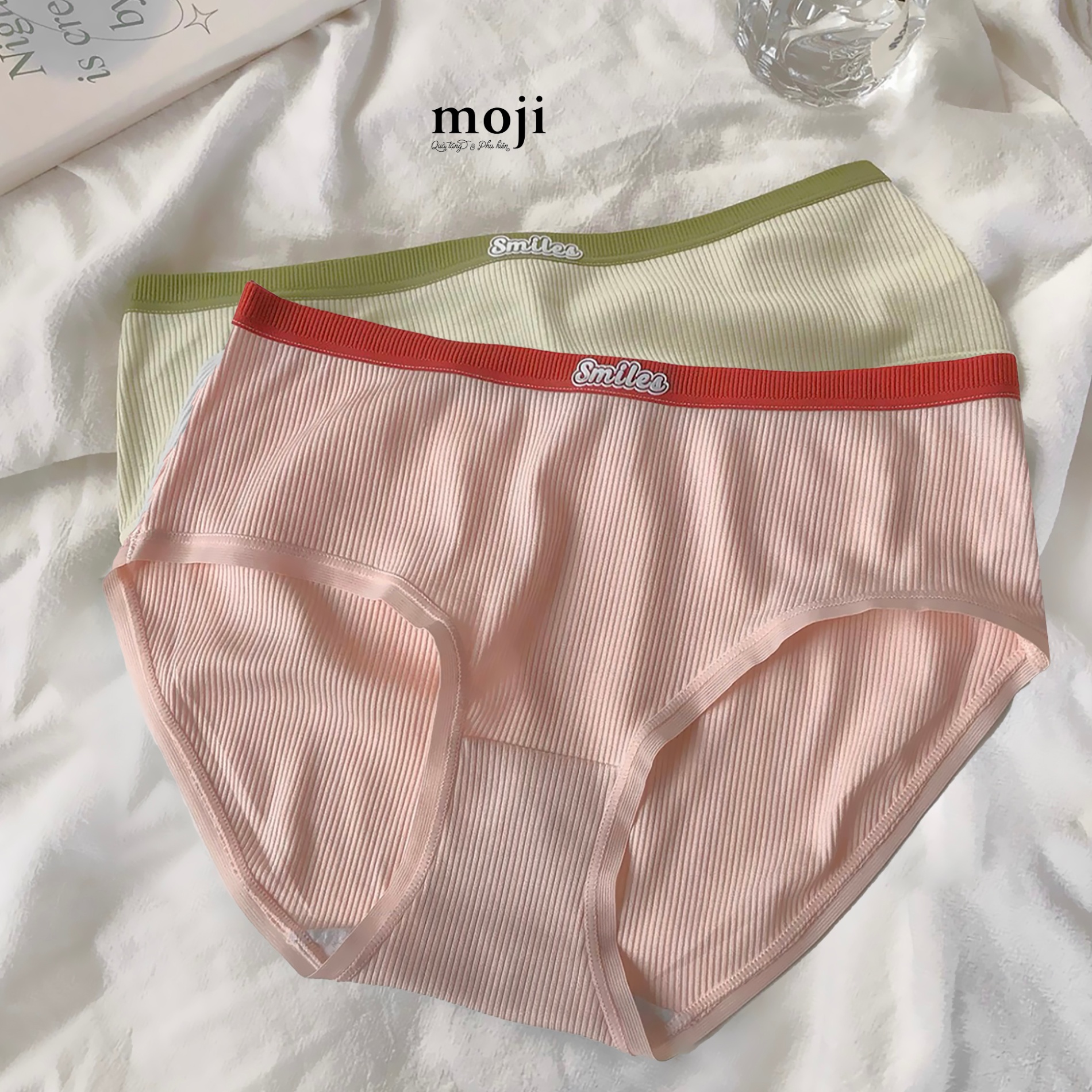 Quần chip MJ Little smiles straight line