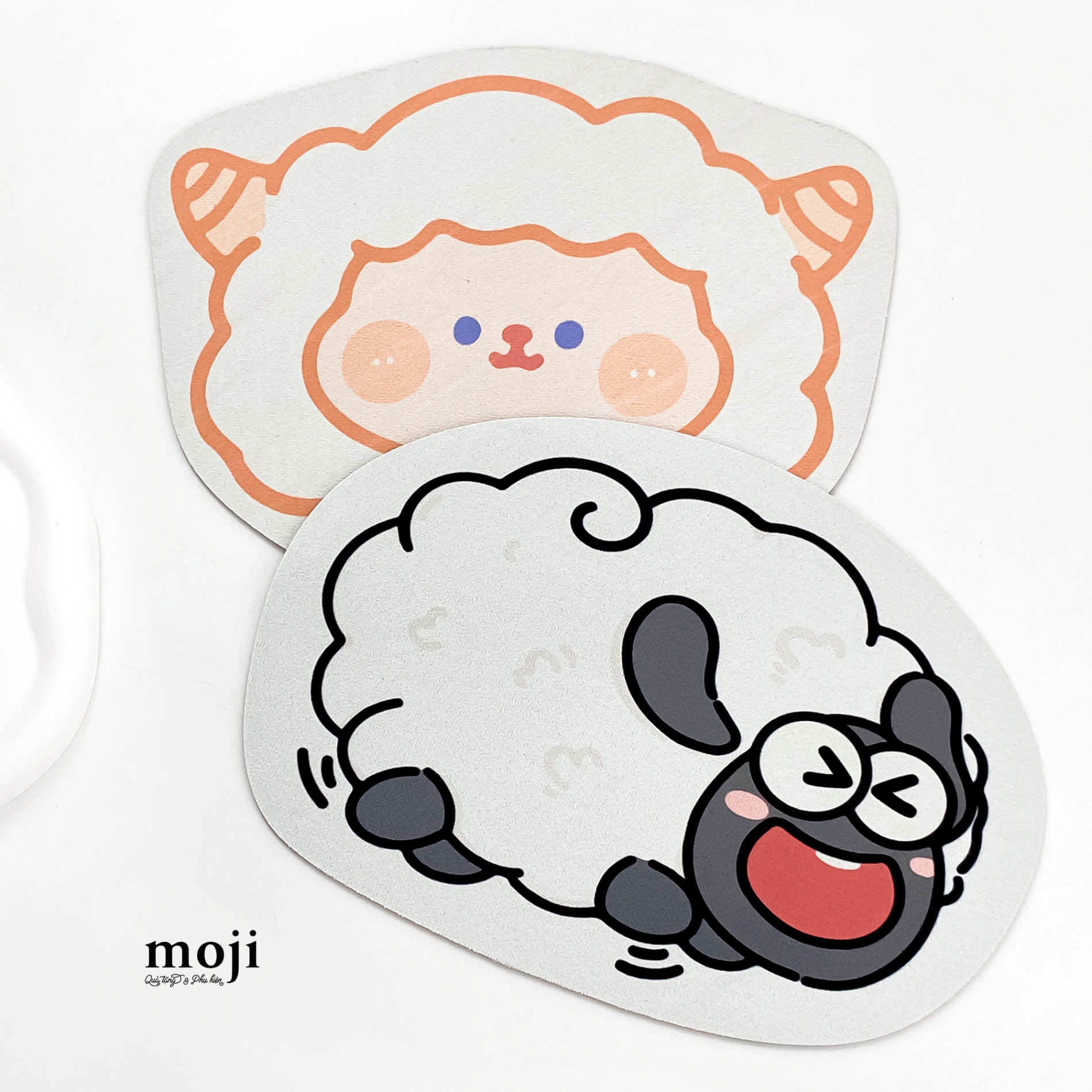 Lót chuột Cute sheep funny face 19x26