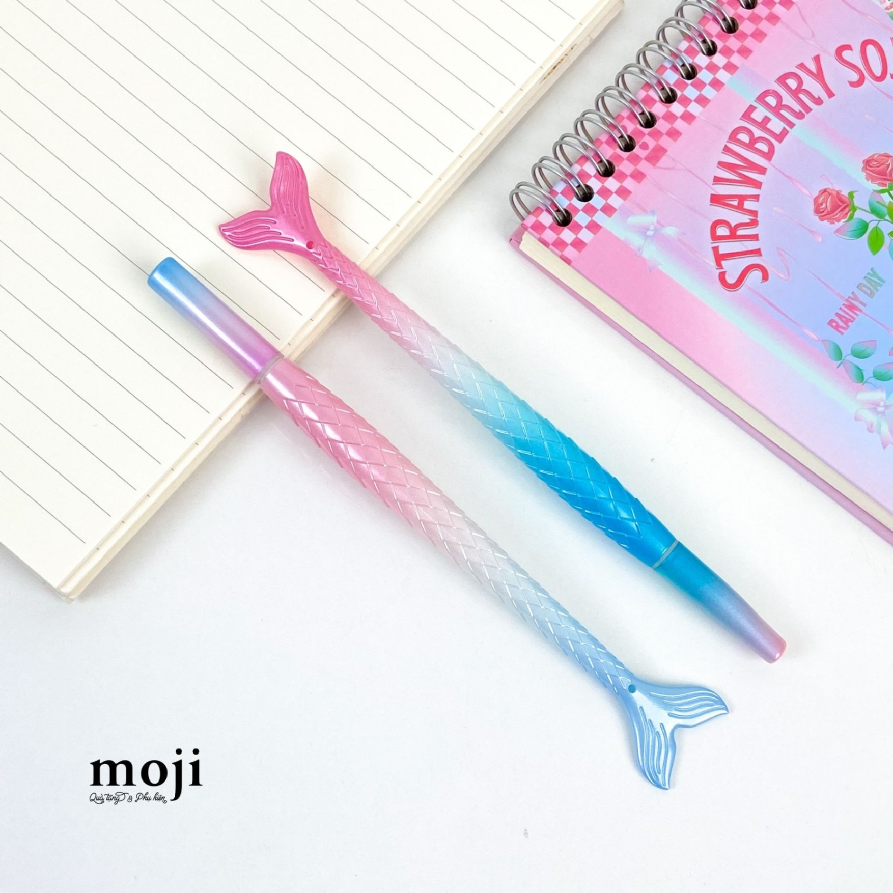 Bút viết Mermaid tail gradient color