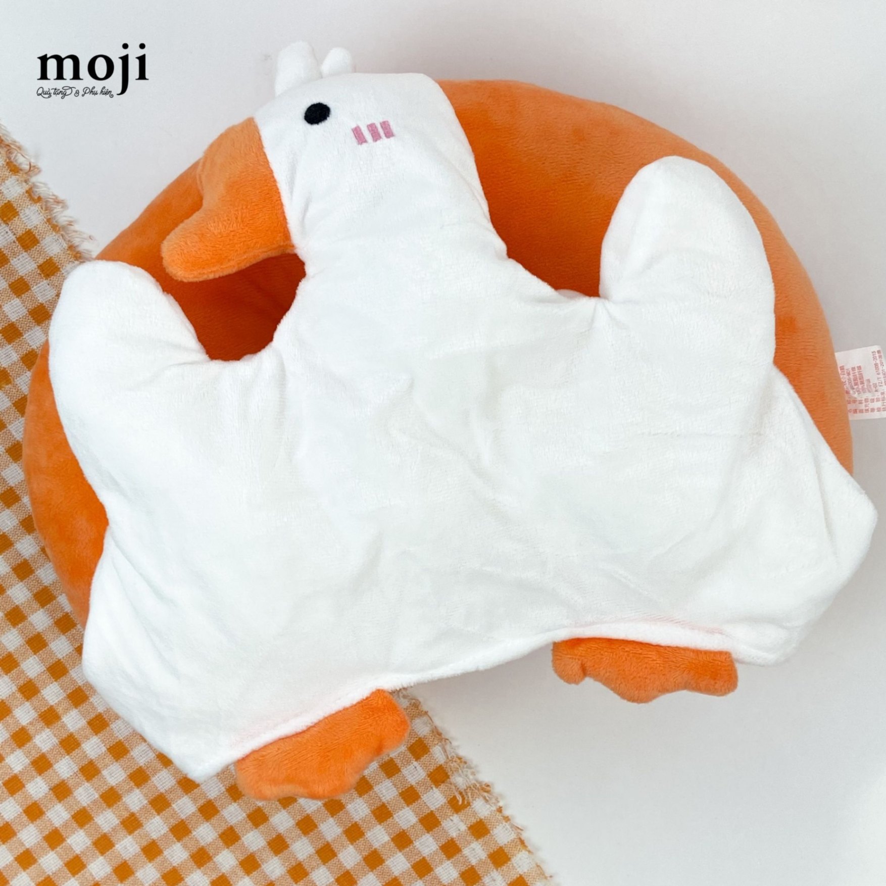 Gấu bông chữ U có mũ Funny goose