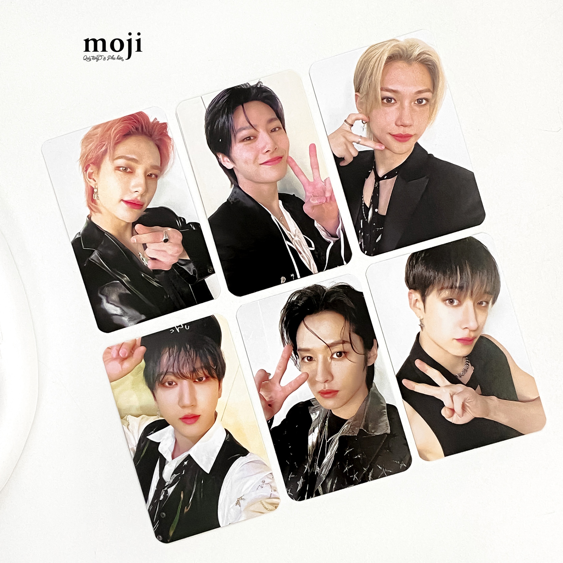 Card album idol Stray Kids 5-STAR Digipack black ver 140723 set8