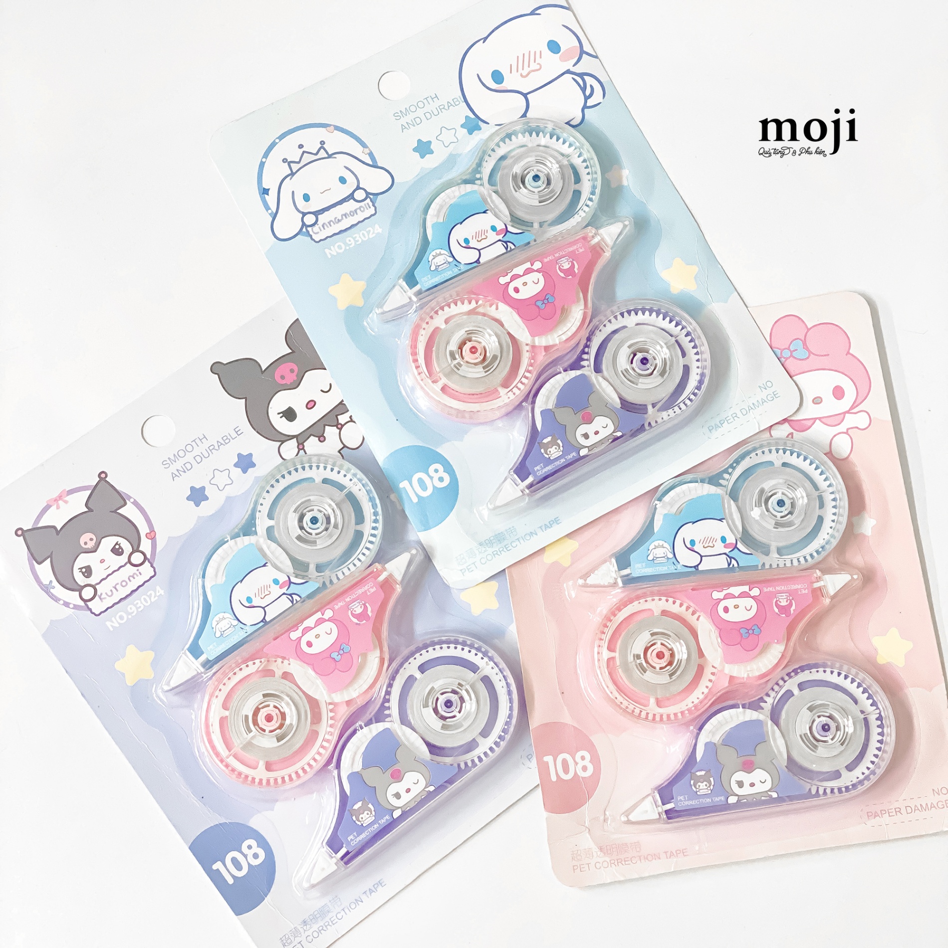 Bút xóa khô Sanrio family little star set3